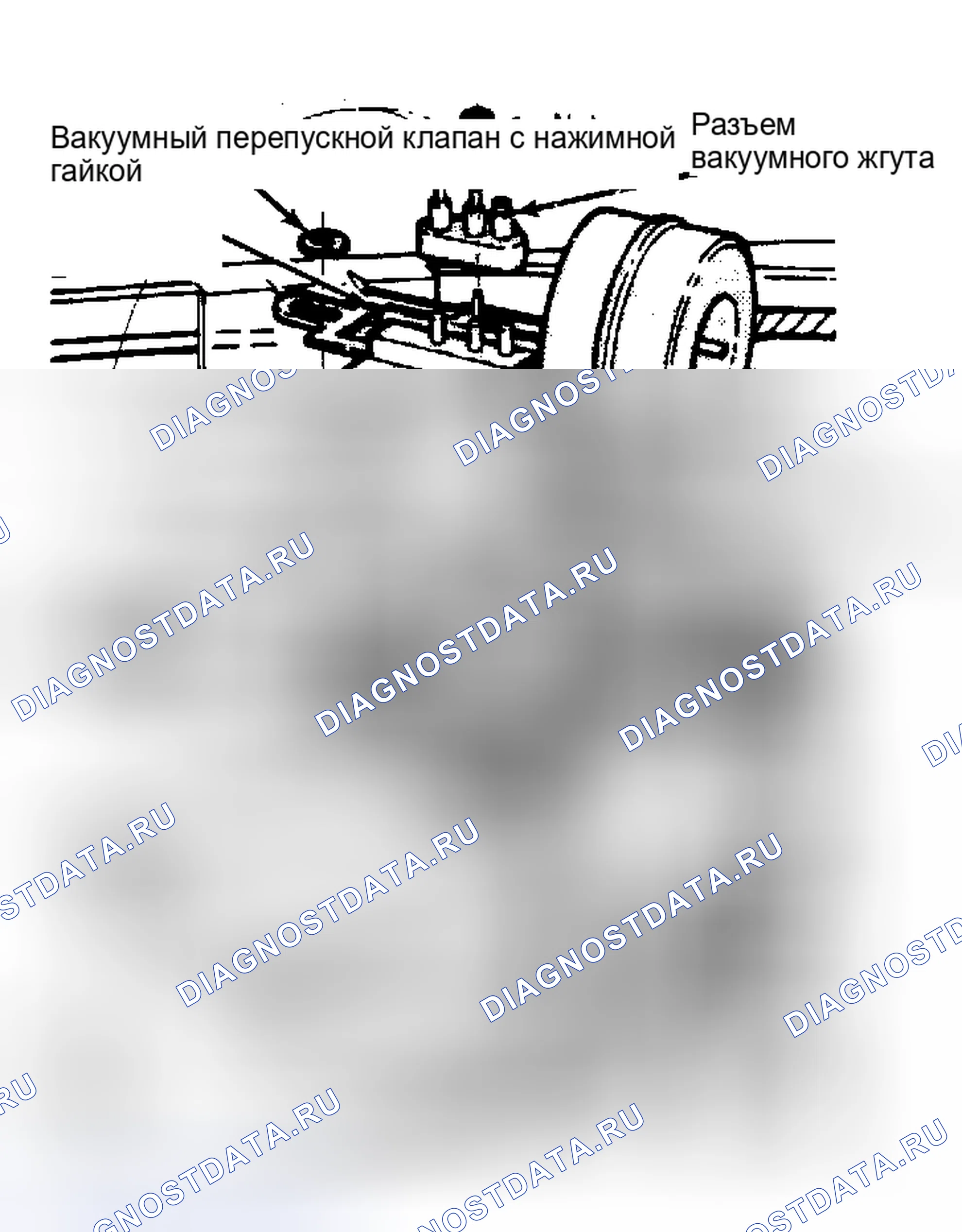 Рис. 5: Серводвигатель в сборе. Ford LTD Crown Victoria I