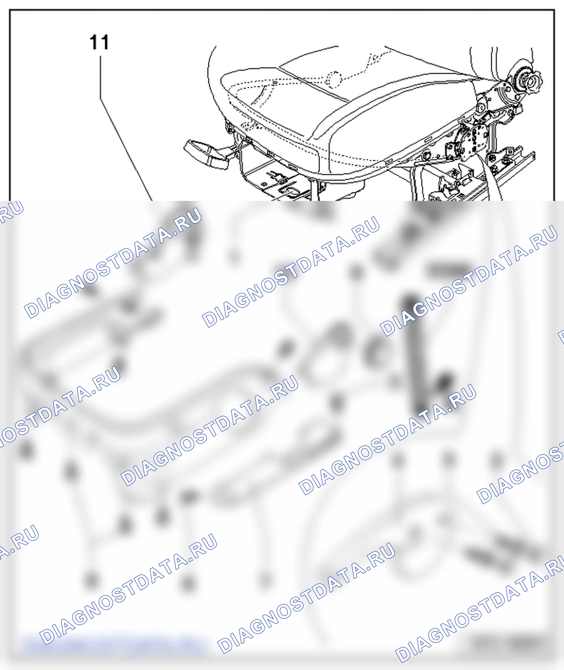Передние сиденья. Volkswagen Caddy Iii