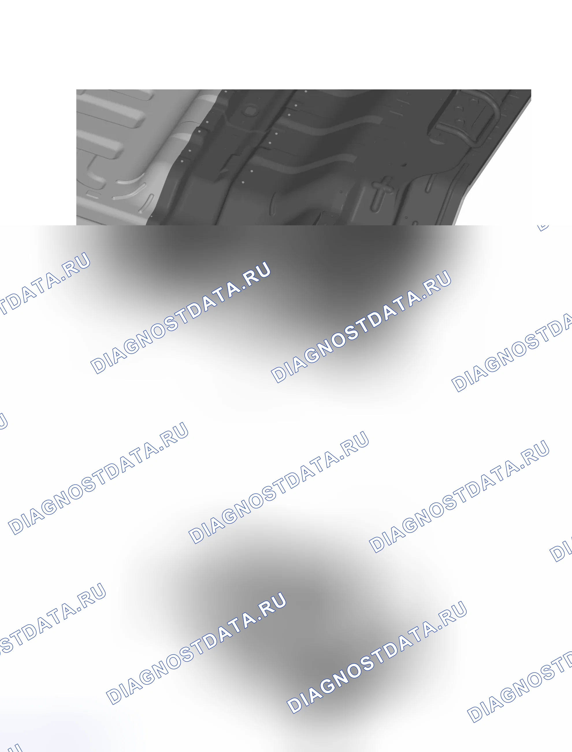 Узел заднего пола — Great Wall Wingle-7. Great-Wall Wingle 7 I