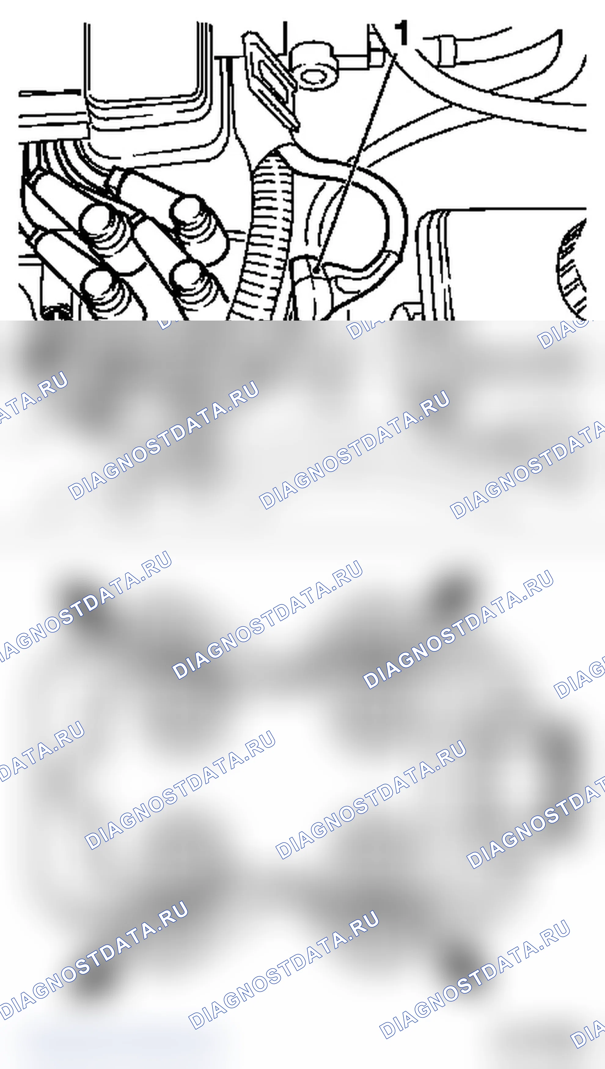 Снять и установить модуль зажигания DIS (X 20 XEV, X 20 XER). Opel Astra G