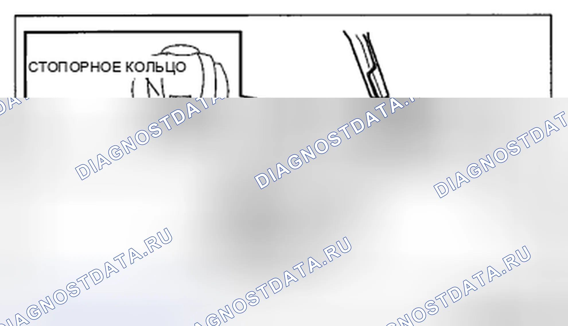 Рис. 37: Клетка, внутреннее кольцо, шарики, стопорное кольцо в сборе Примечание. Honda CR-V IV рестайлинг