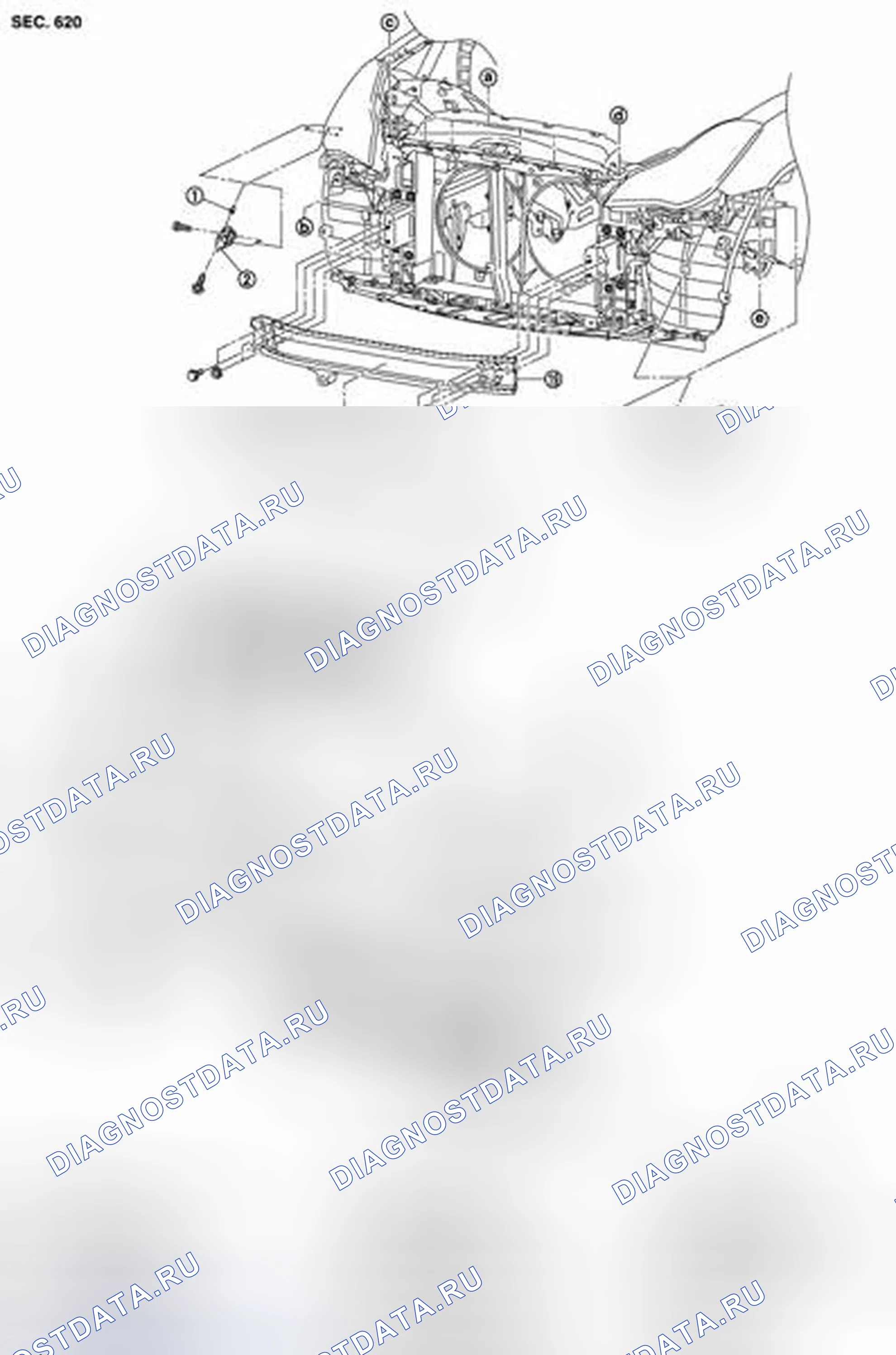 Рис. 83: Разнесенный вид. Infiniti EX35 I