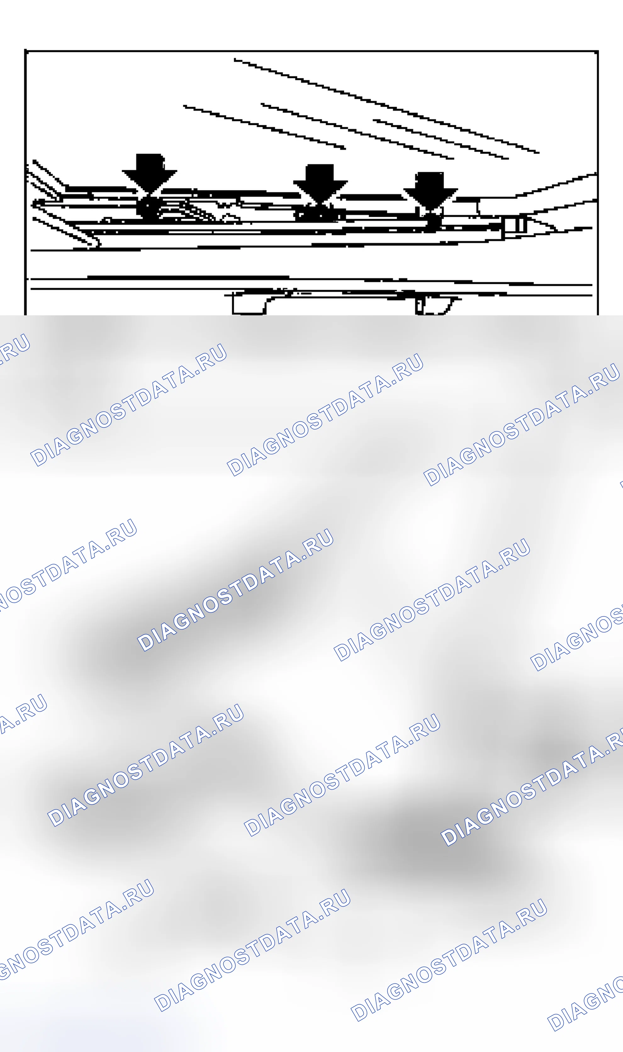 Рис. 1: Регулировка люка и складной верха кузова. Land Rover Range Rover III