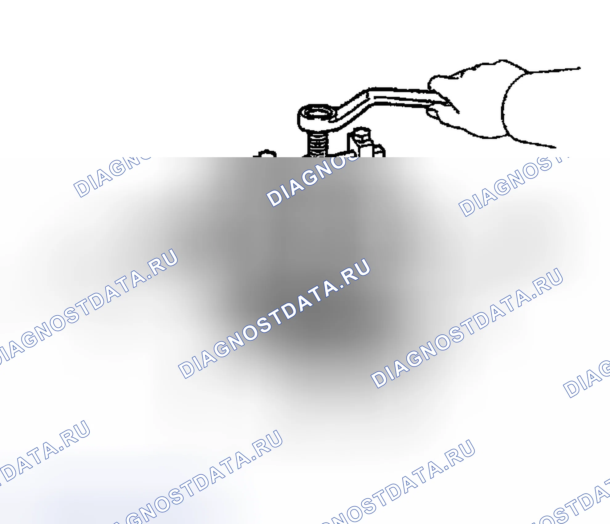 Рис. 132: Шаг 19 - Удаление бокового подшипника из корпуса дифференциала. Toyota Tacoma I рестайлинг