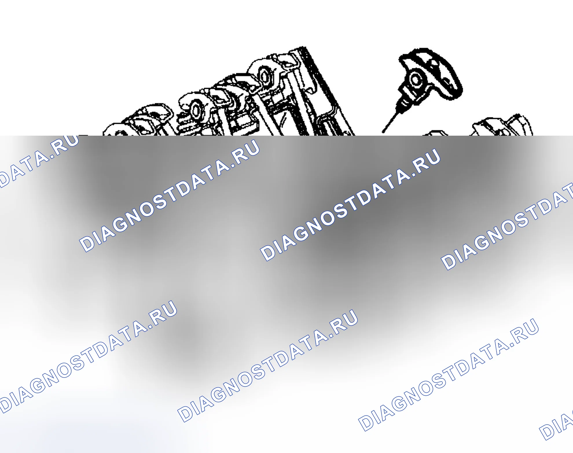 Рис. 124: Порядок демонтажа. Buick Century VI