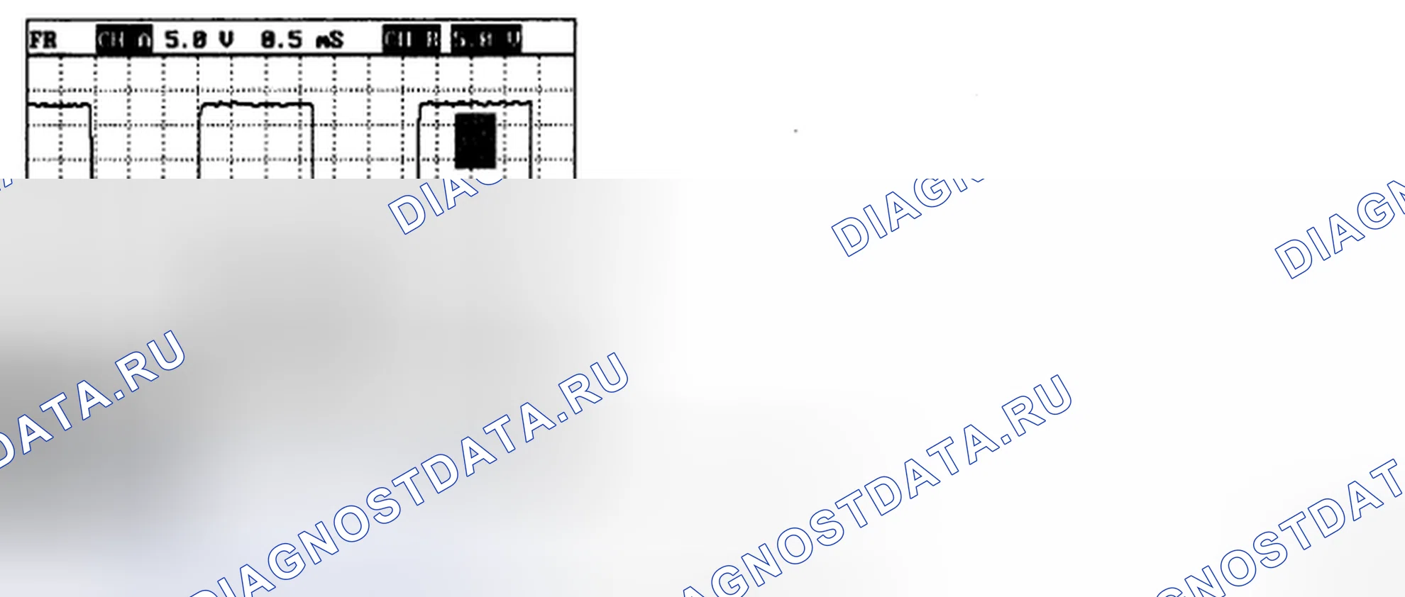 Рис. 9: ФОРМА СИГНАЛА. Kia Spectra I рестайлинг 2