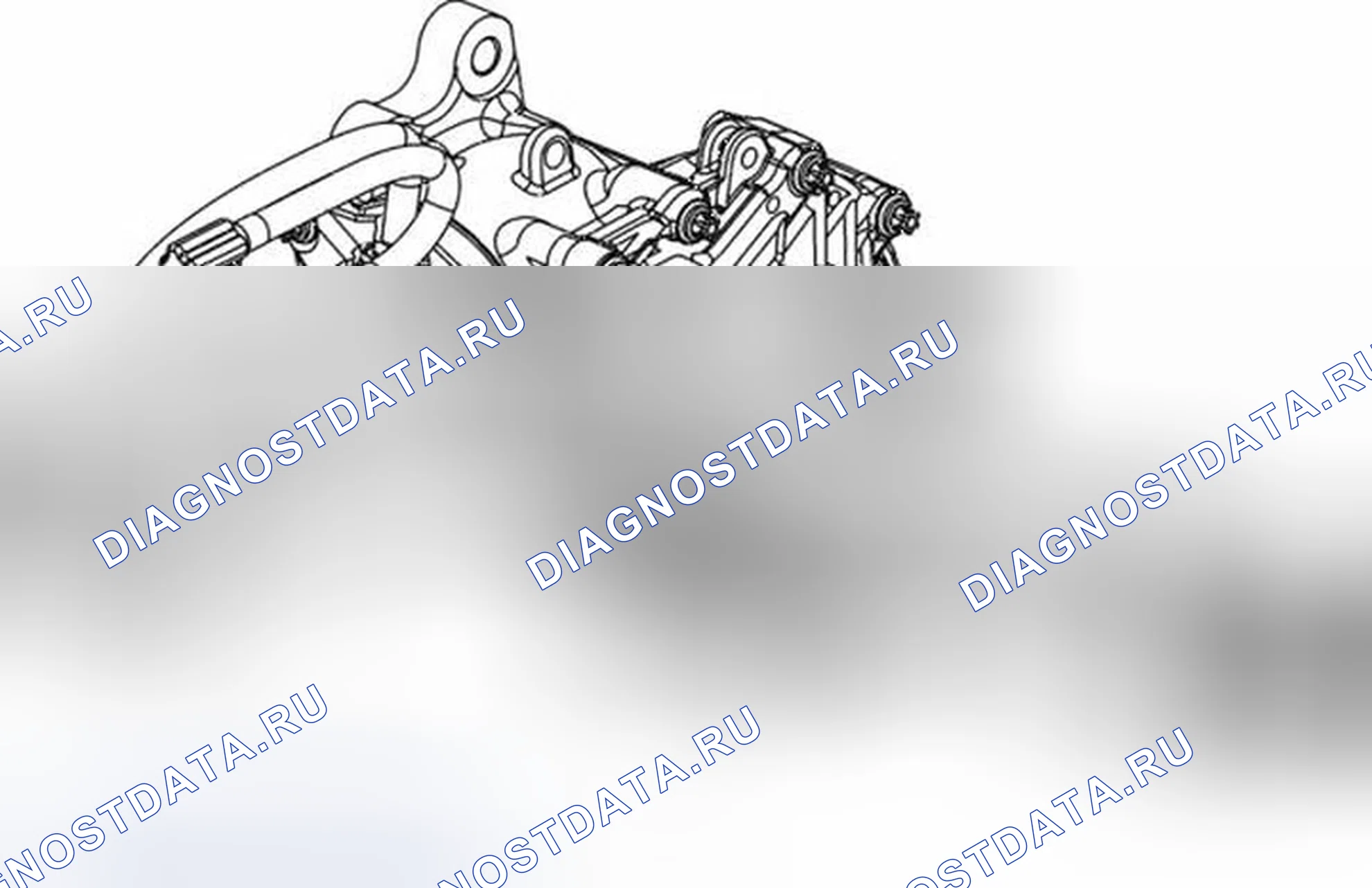 Рис. 31: Идентификация раздаточной коробки. Buick Encore I