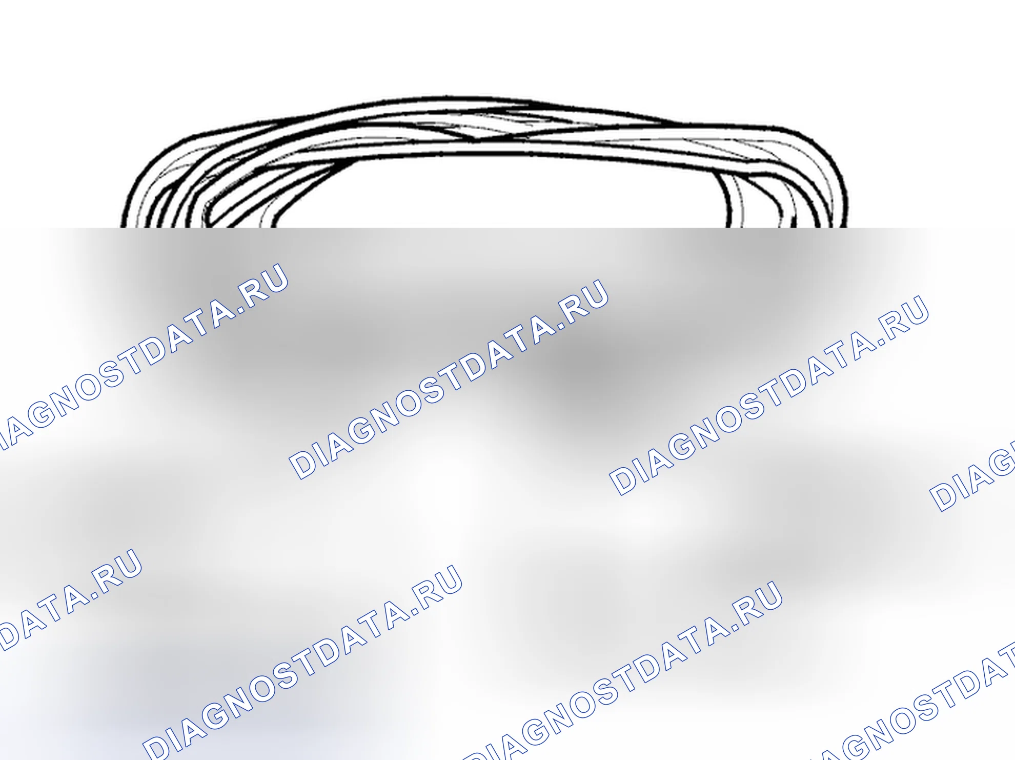 Рис. 4: Проводка вверх. Volvo C70 I