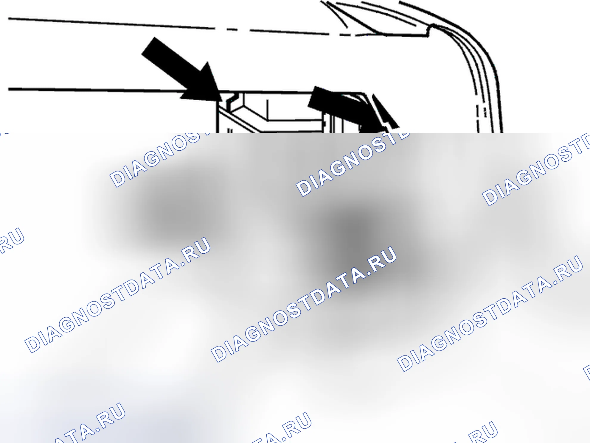Рис. 11: Замена кластера хвостовых огней. Volvo C70 I