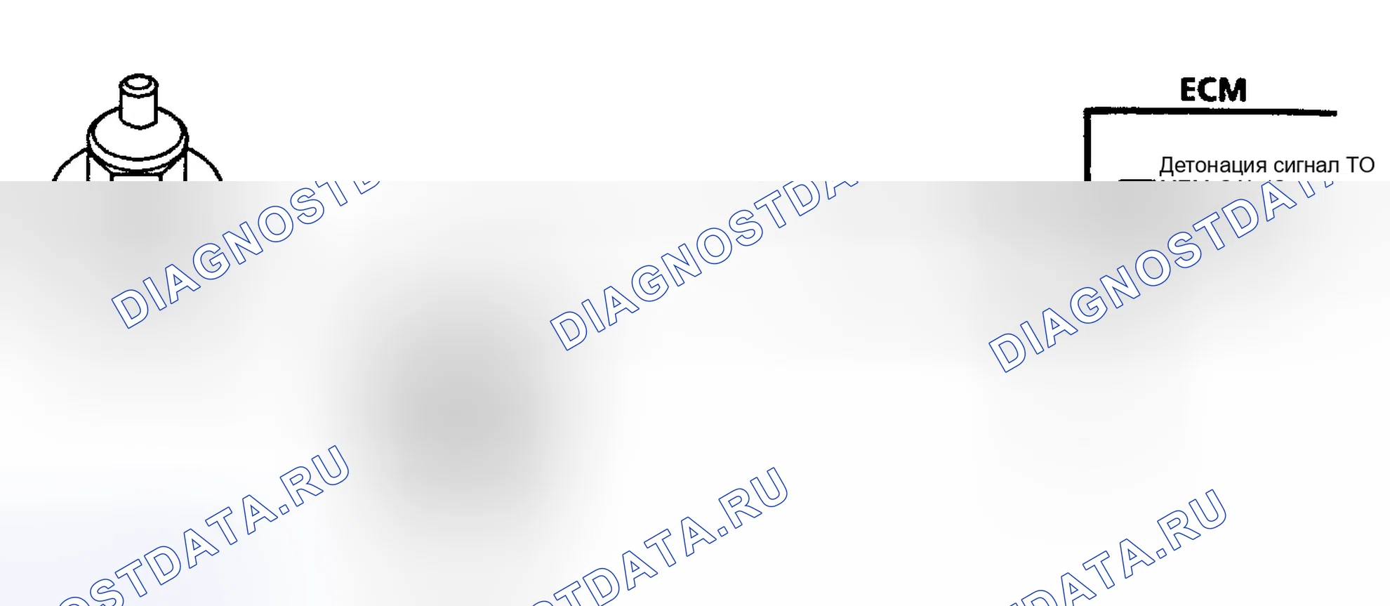 Рис. 62: Код 43: ESC Ckt Diag (3.8L C/H кузов). Buick Electra Park Avenue Ultra transition