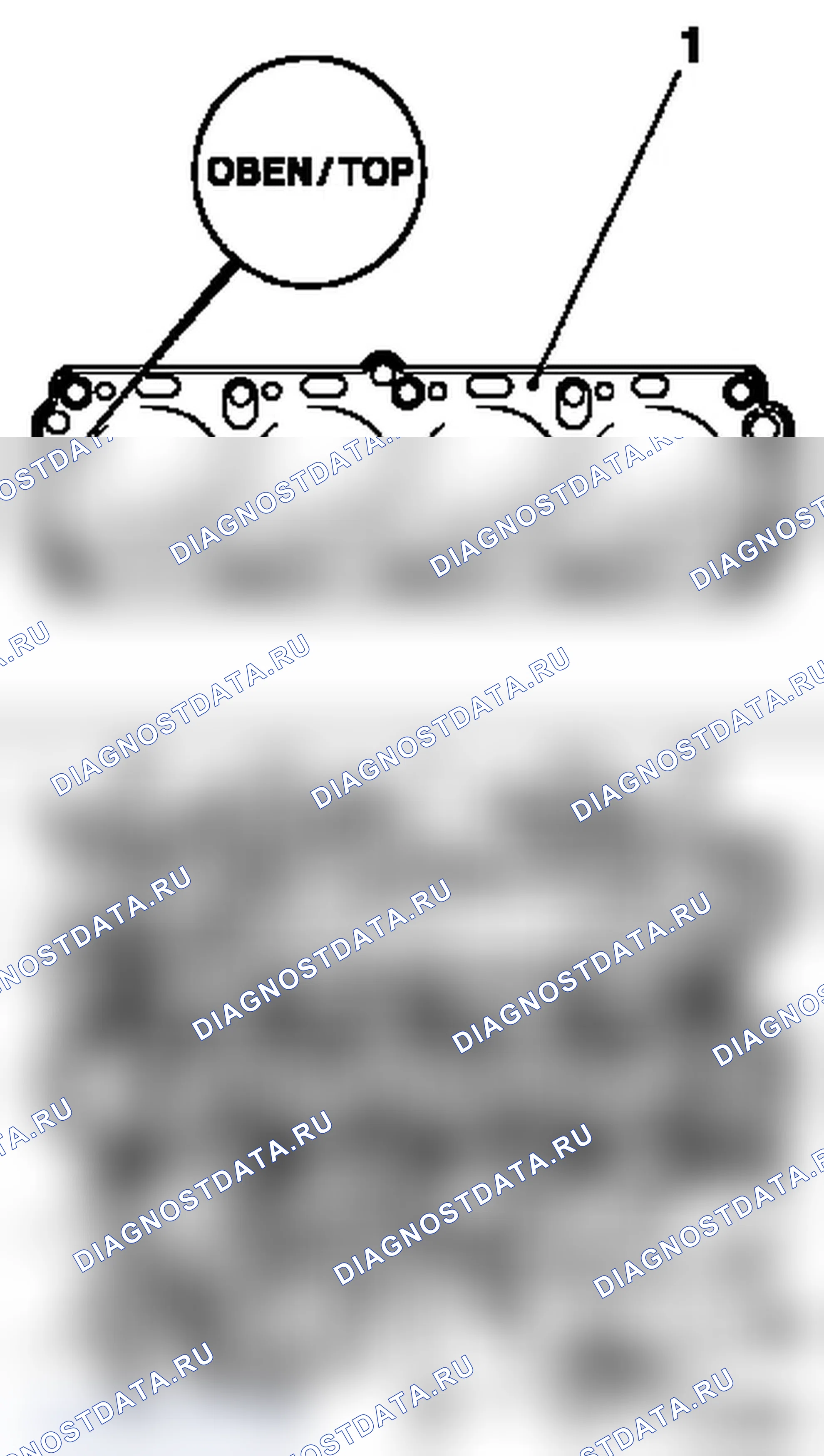 Демонтаж и установка головки цилиндров. Opel Astra G