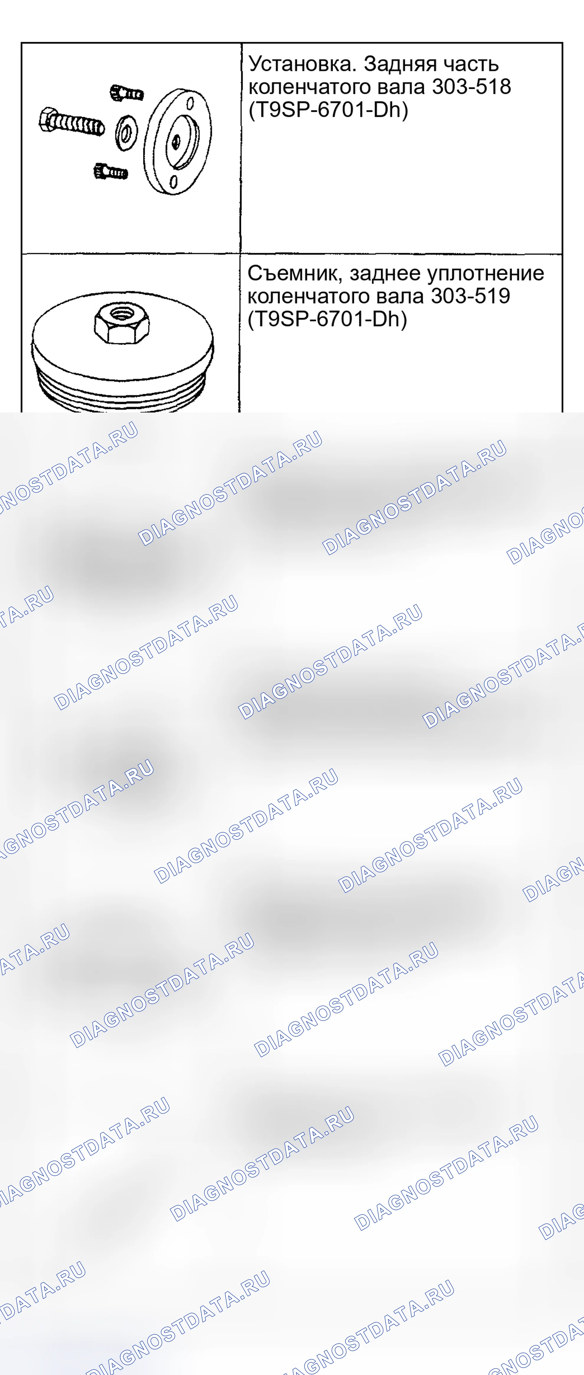 Рис. 578: Специальный инструмент (ы). Ford Explorer III