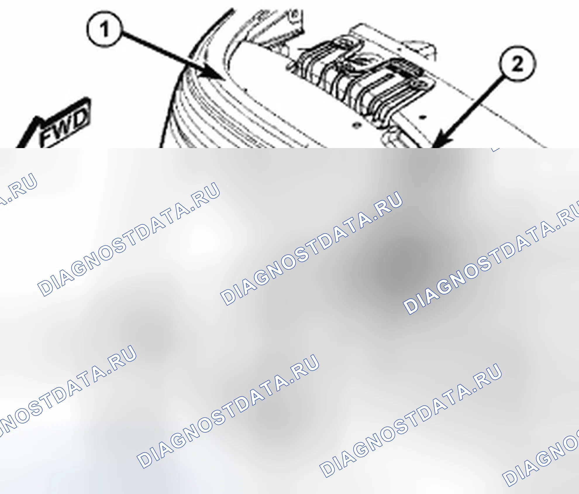 Рис. 40: Выключатель HOOD Приоткрыто. Dodge Nitro I