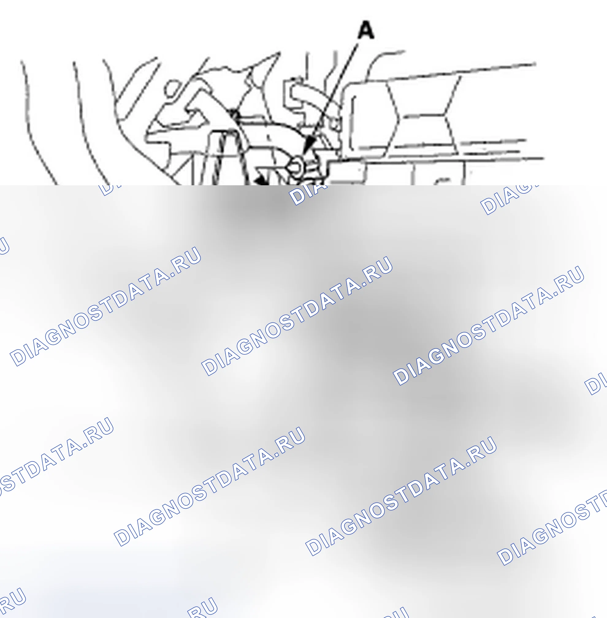 Рис. 61: Замена двигателя управления режимом. Honda Civic VIII