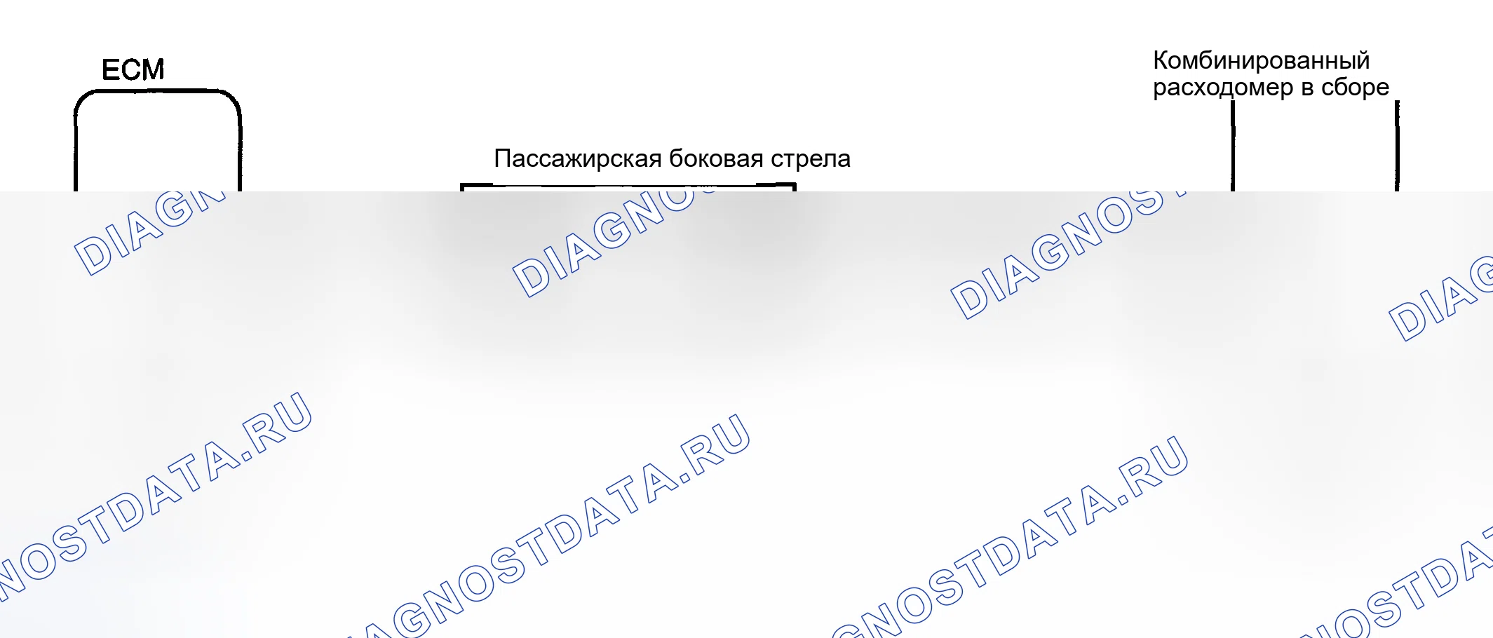Рис. 20: электросхема. Toyota Highlander I рестайлинг