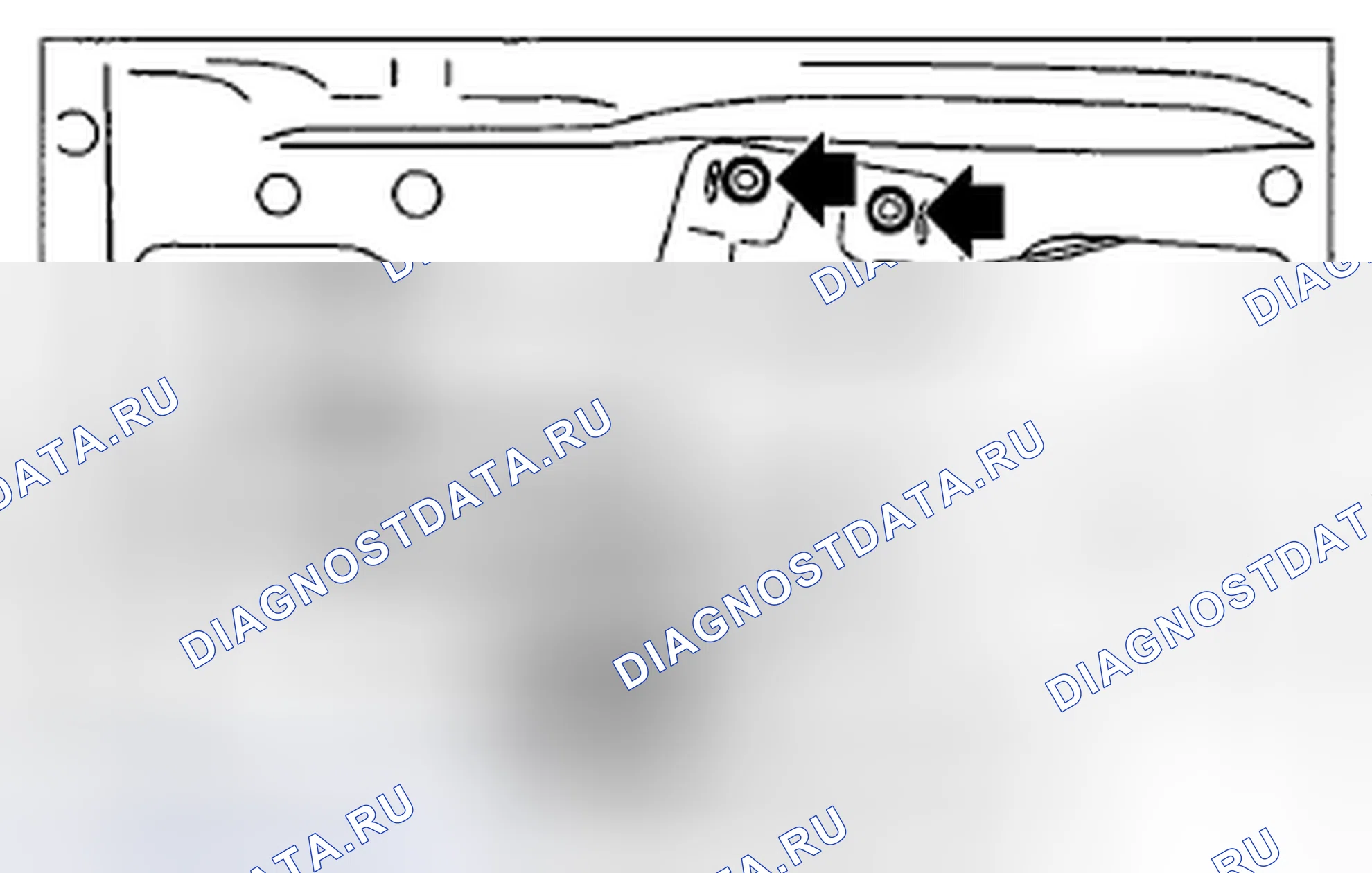 Рис. 24: ДЕМОНТАЖ. Subaru Impreza WRX GE рестайлинг