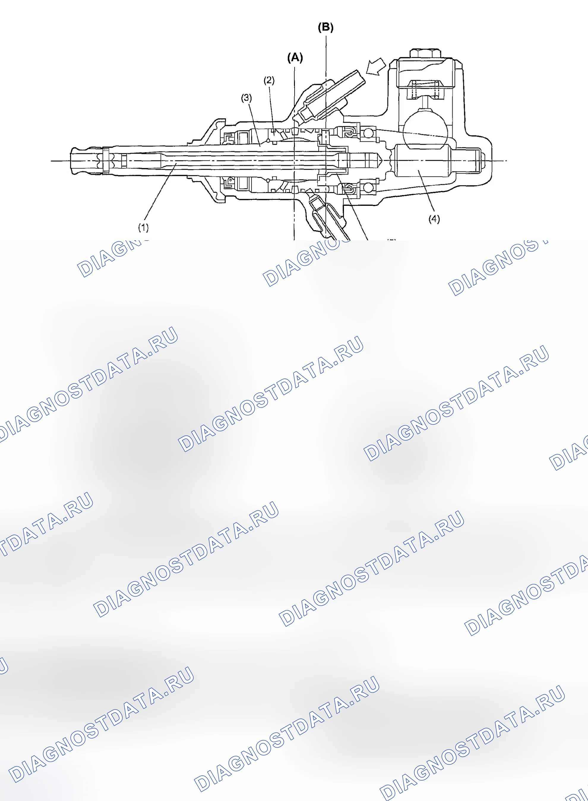 Рис. 12: ПОВОРОТНЫЙ РЕГУЛИРУЮЩИЙ КЛАПАН. Subaru Forester SG