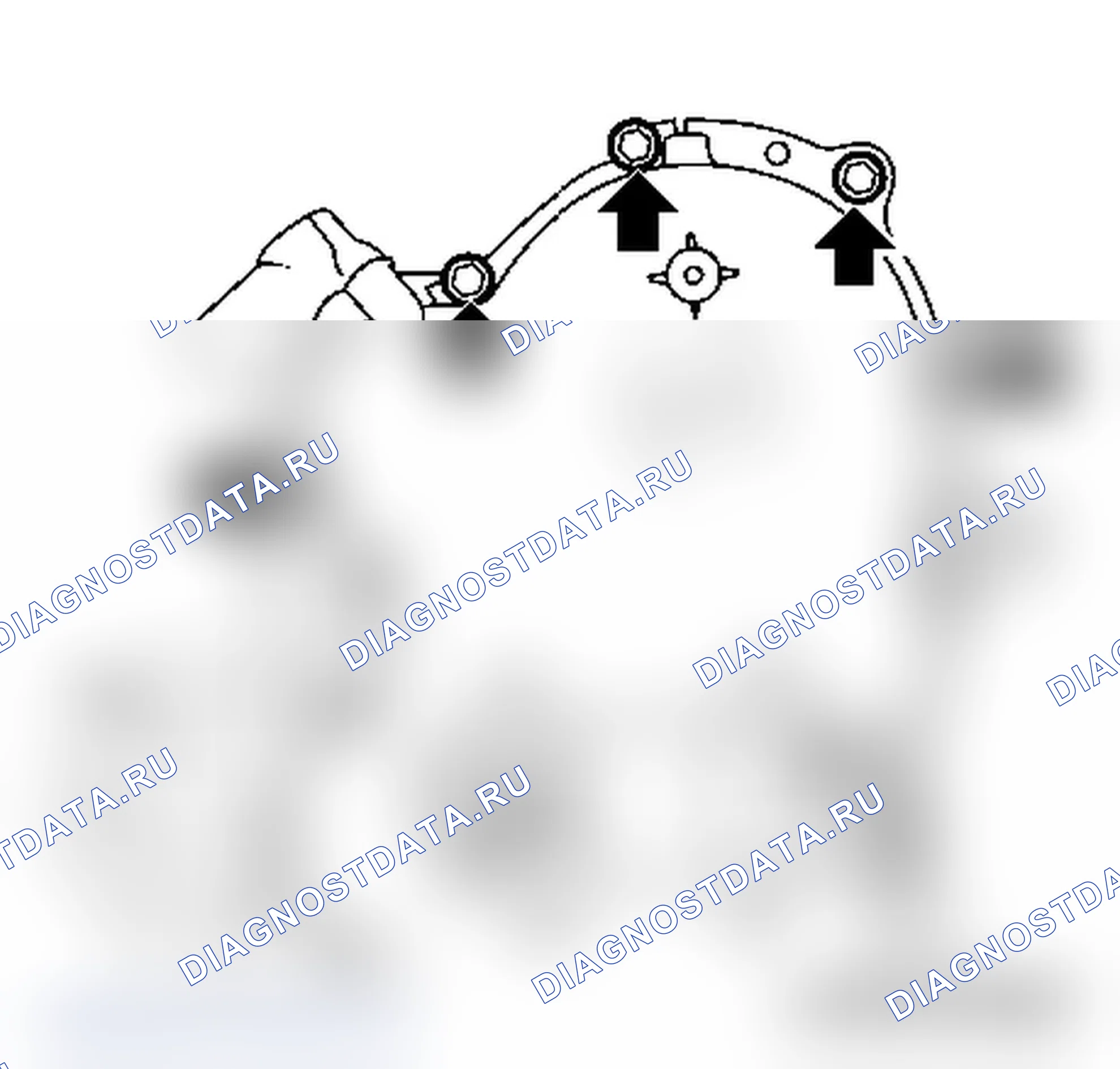 Заменить уплотнение корпуса распредвала. Opel Combo C