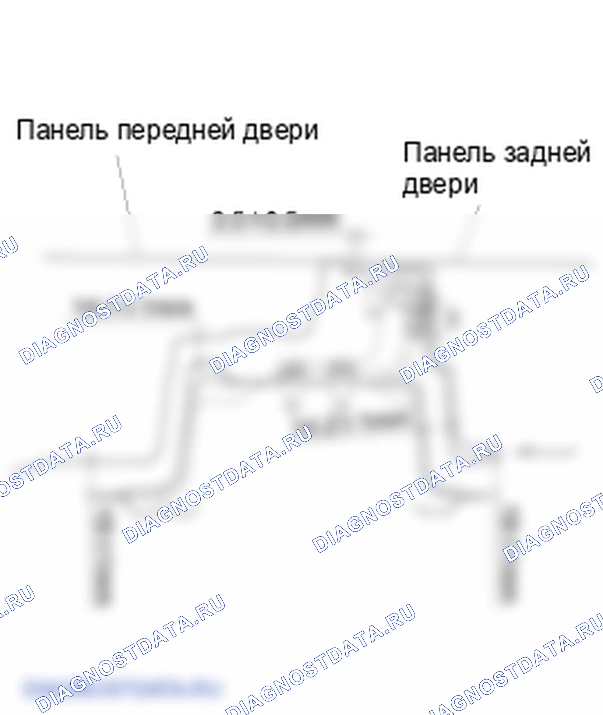 Размеры бокового корпуса. Hyundai Elantra V рестайлинг