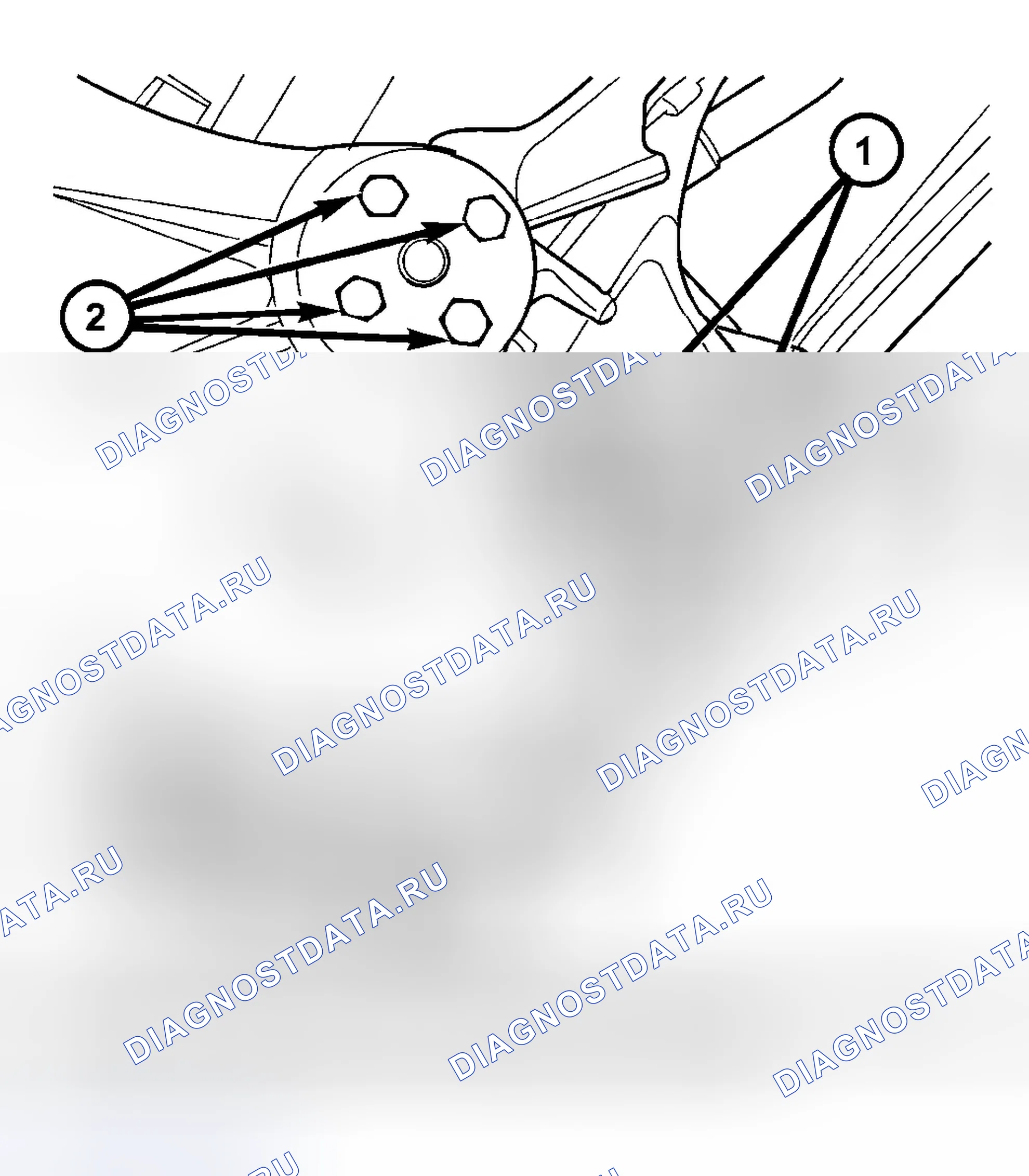 Рис. 17: ДЕМОНТАЖ. Dodge Grand Caravan IV