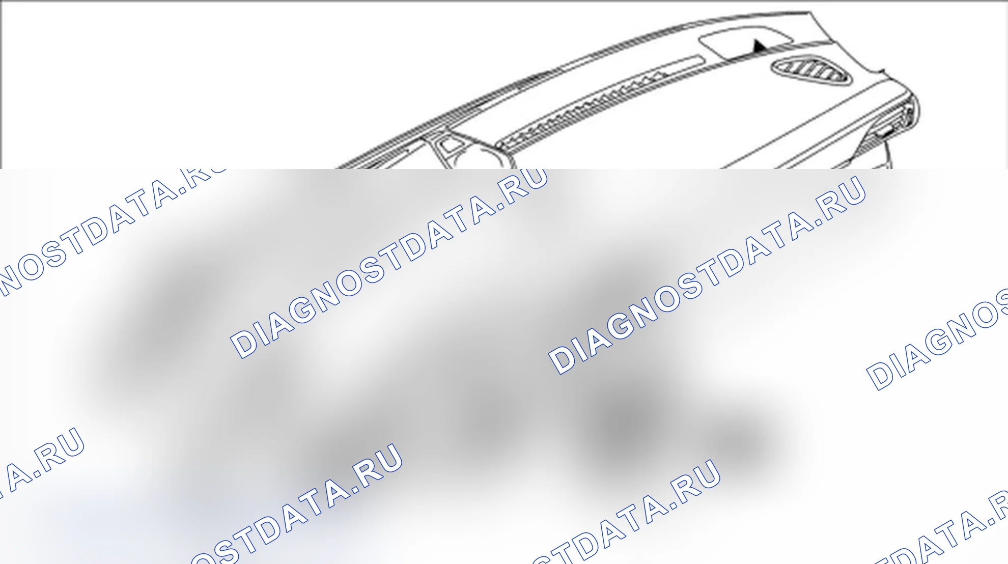 Рис. 137: Снятие консоли выключателя. Porsche 911 GT3 997