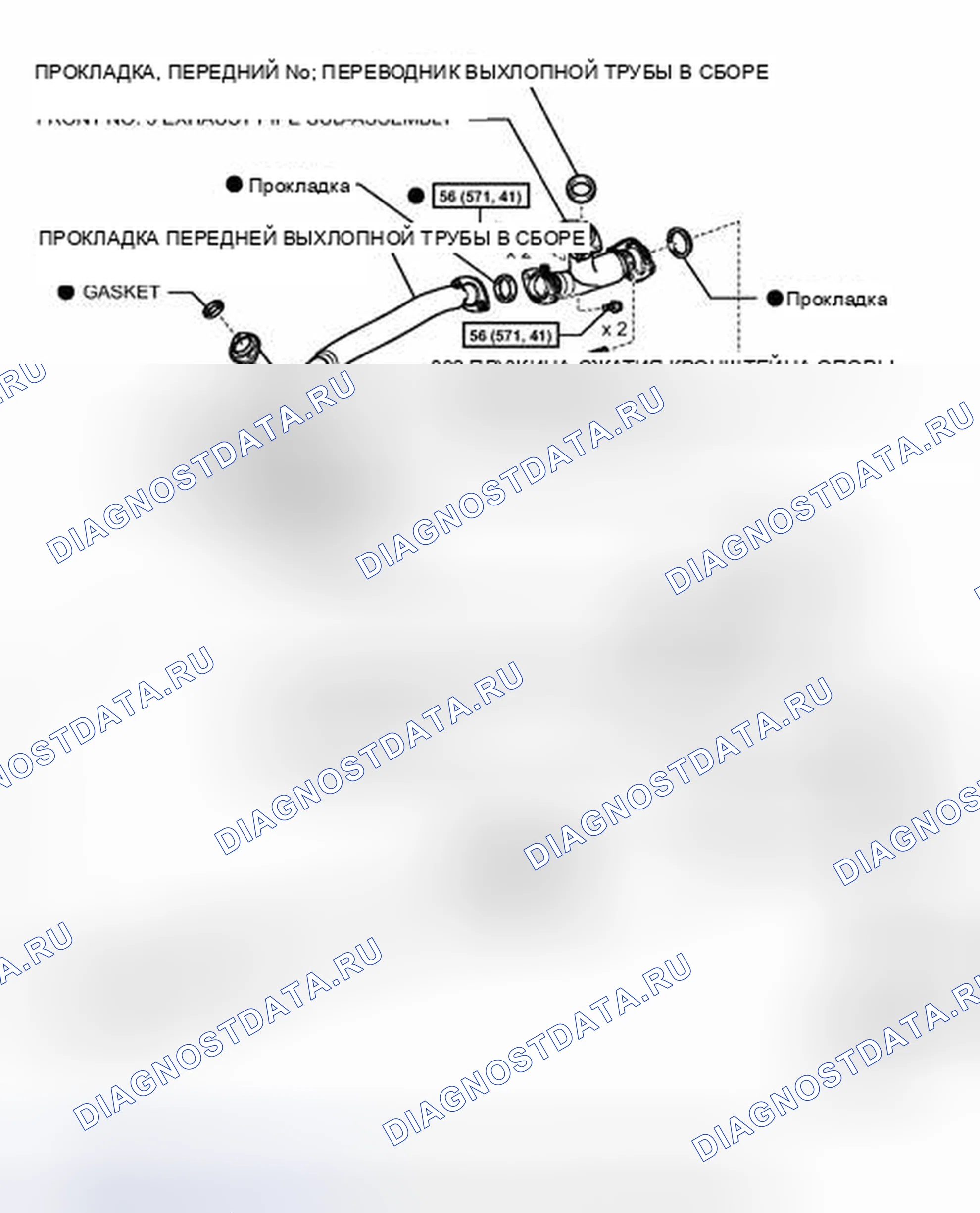Рис. 173: ИЛЛЮСТРАЦИЯ. Toyota Highlander II рестайлинг