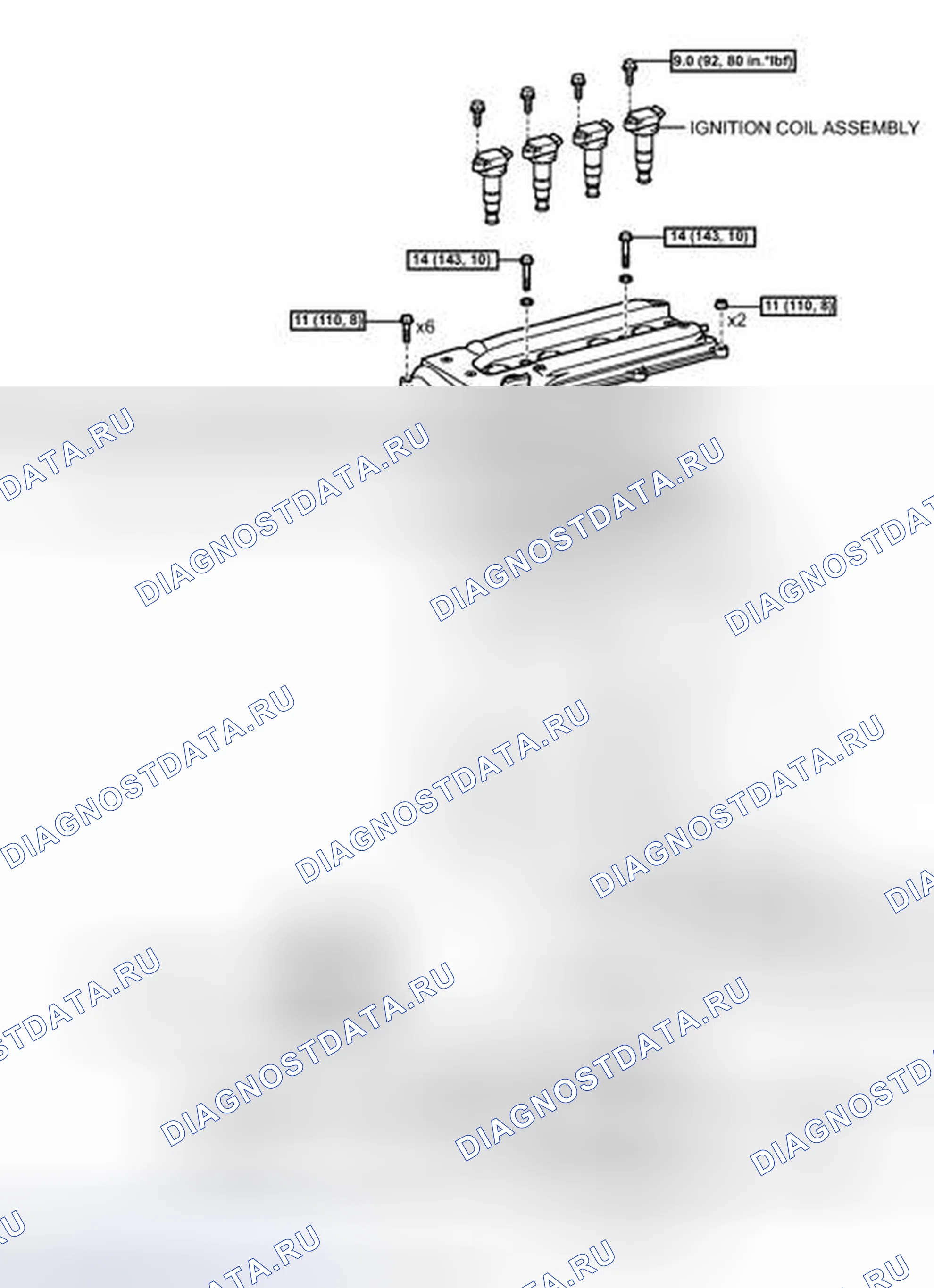 Рис. 83: ИЛЛЮСТРАЦИЯ. Toyota Camry XV40 рестайлинг