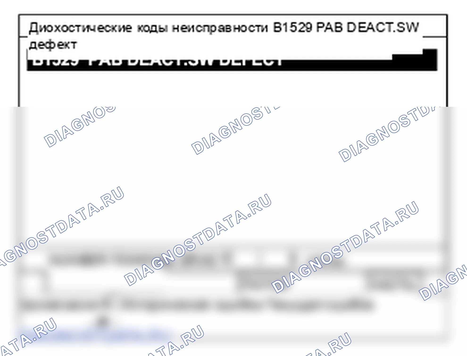 B1529: Неисправность переключателя включения-выключения подушки безопасности пассажира. Hyundai Santa Fe CM