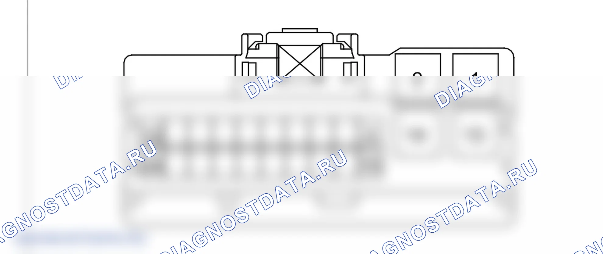 Распиновка разъёма E26-X01 — внешний вид и назначение контактов. Tank 300 I