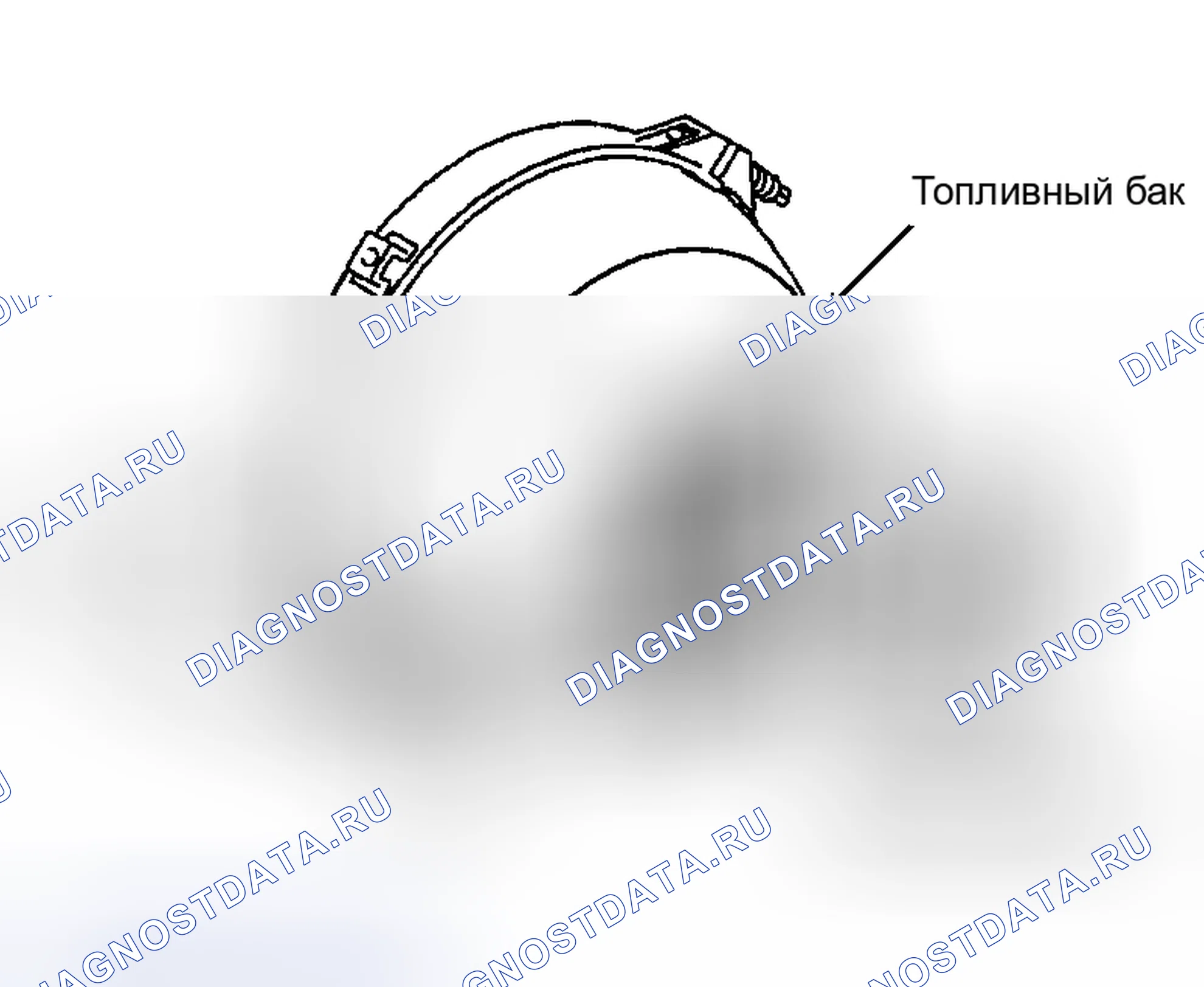 Рис. 205: Отсечной клапан топливного бака (модели Camry CNG). Toyota Prius I рестайлинг