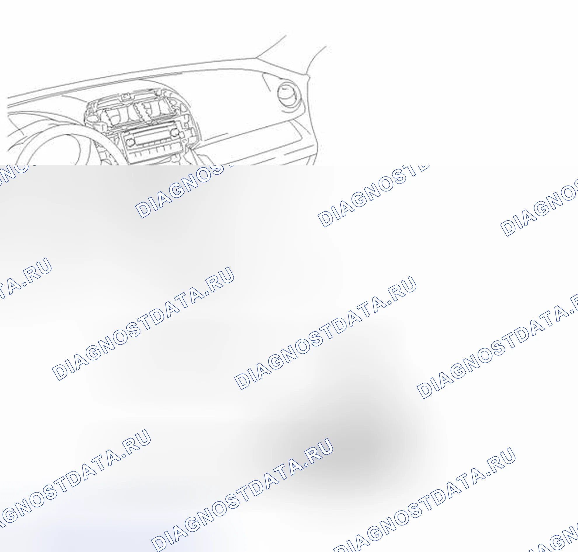 Рис. 141: ИЛЛЮСТРАЦИЯ. Toyota RAV4 III рестайлинг