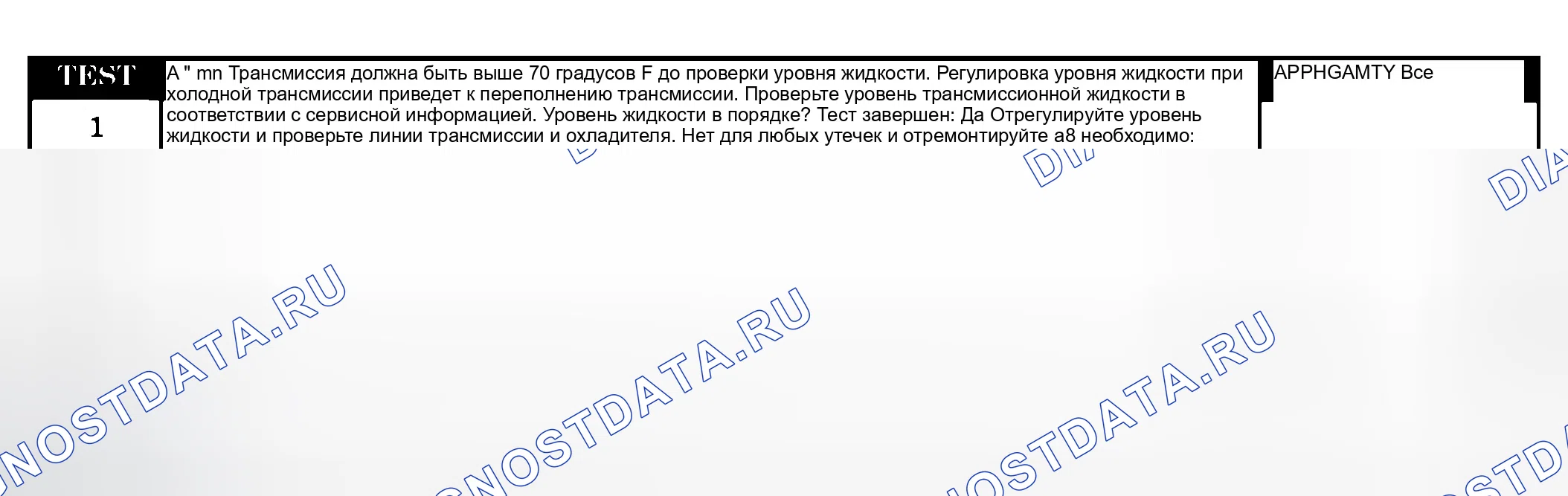 Рис. 458: Диагностические процедуры. Dodge Grand Caravan IV
