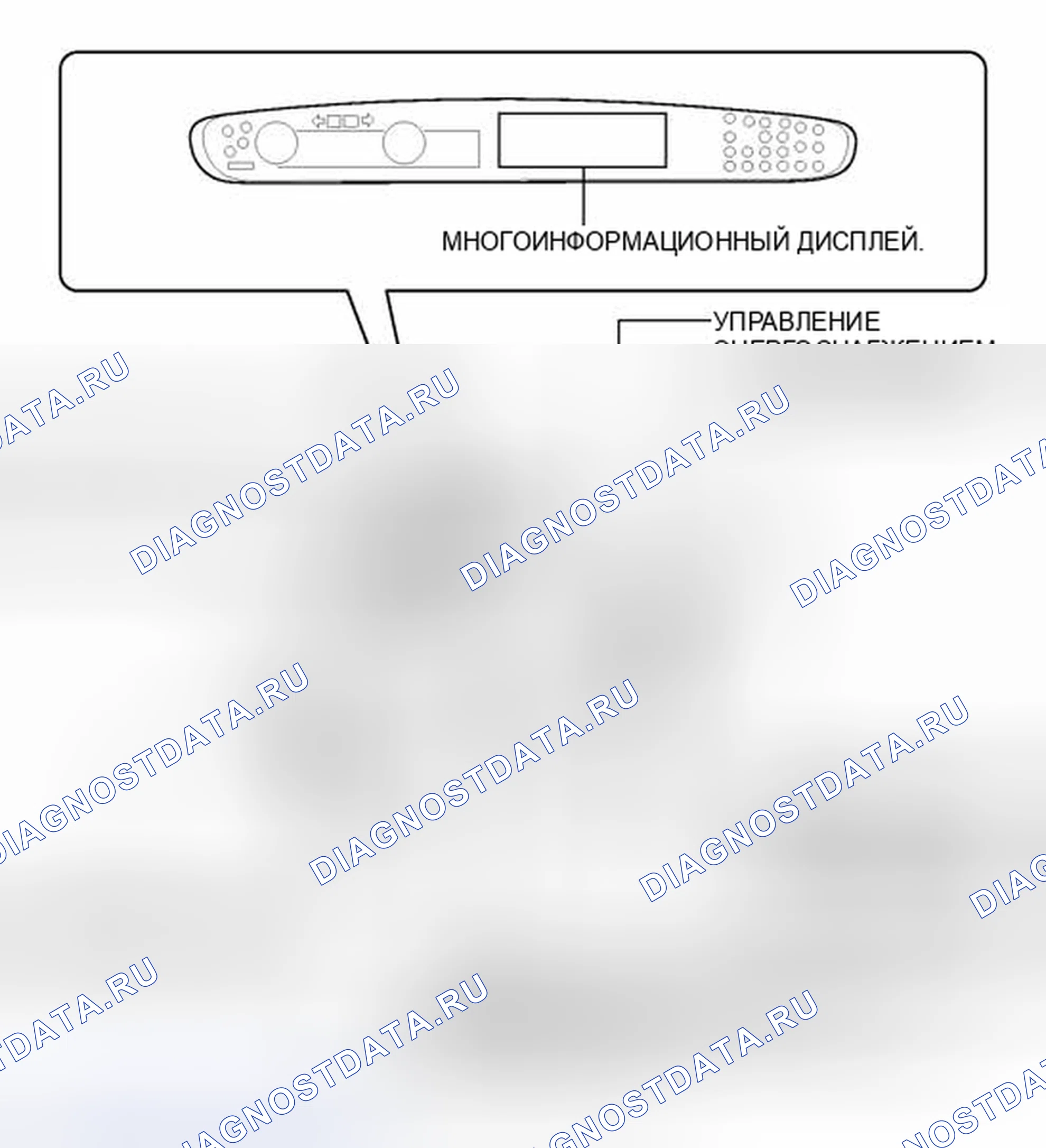 Рис. 454: ИЛЛЮСТРАЦИЯ. Toyota Prius PHV pre-III