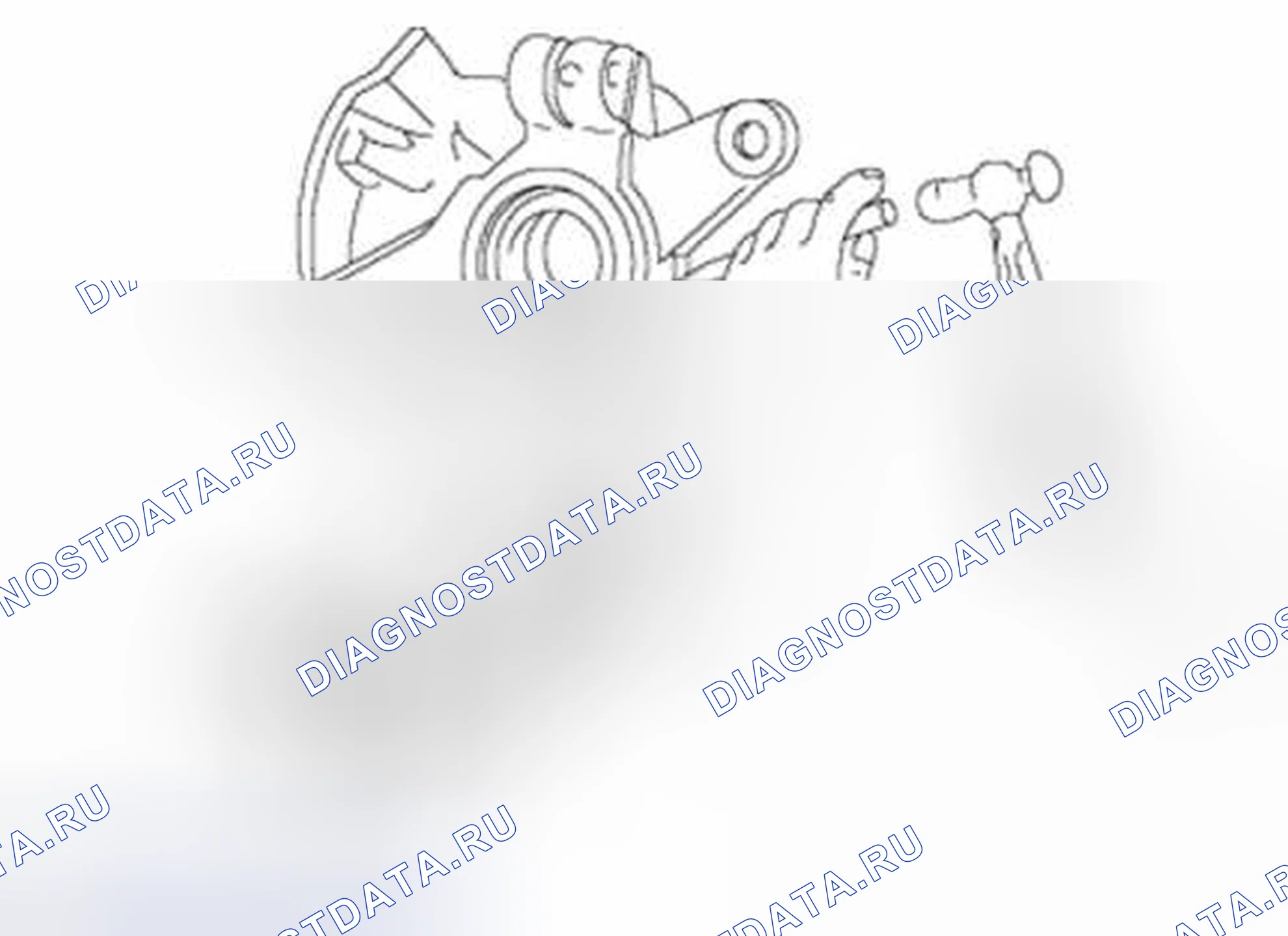 Рис. 42: Тиски. Audi Q8 I