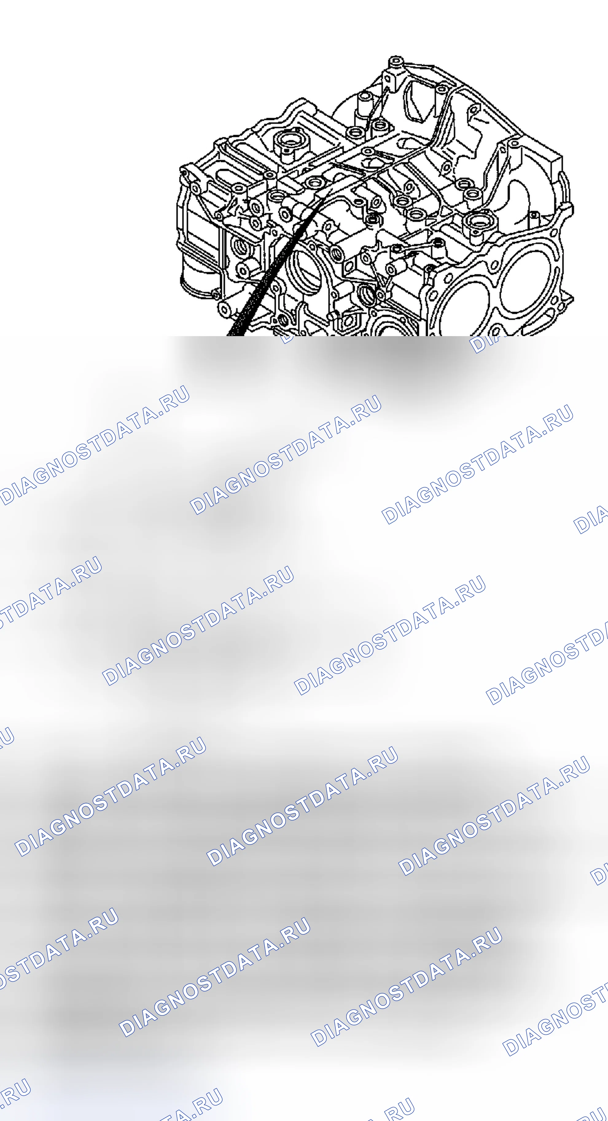 Рис. 715: ЦИЛИНДР И ПОРШЕНЬ. Subaru Impreza WRX GD/GG рестайлинг