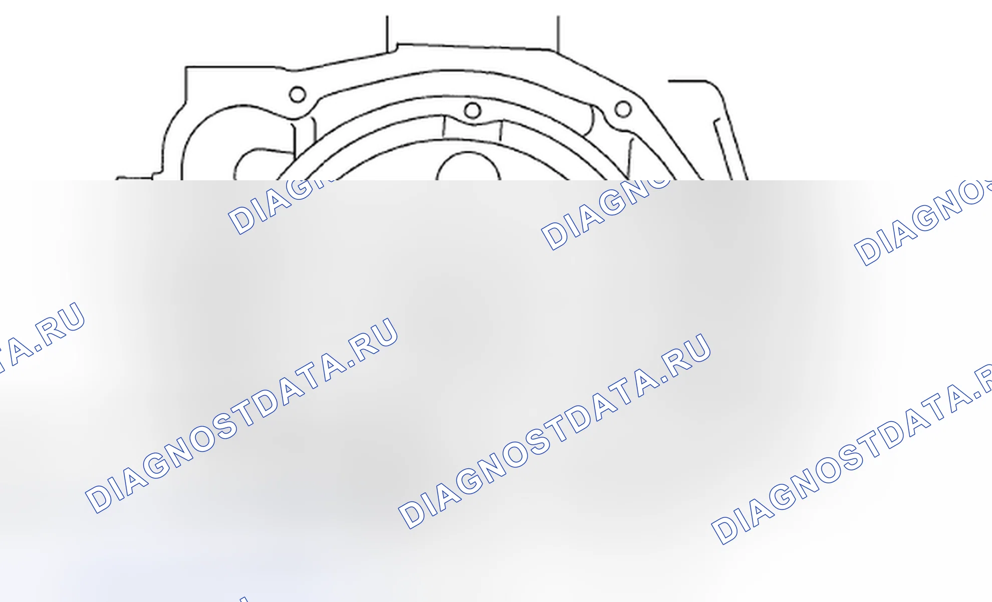 Рис. 298: ДЕМОНТАЖ. Subaru Outback BR