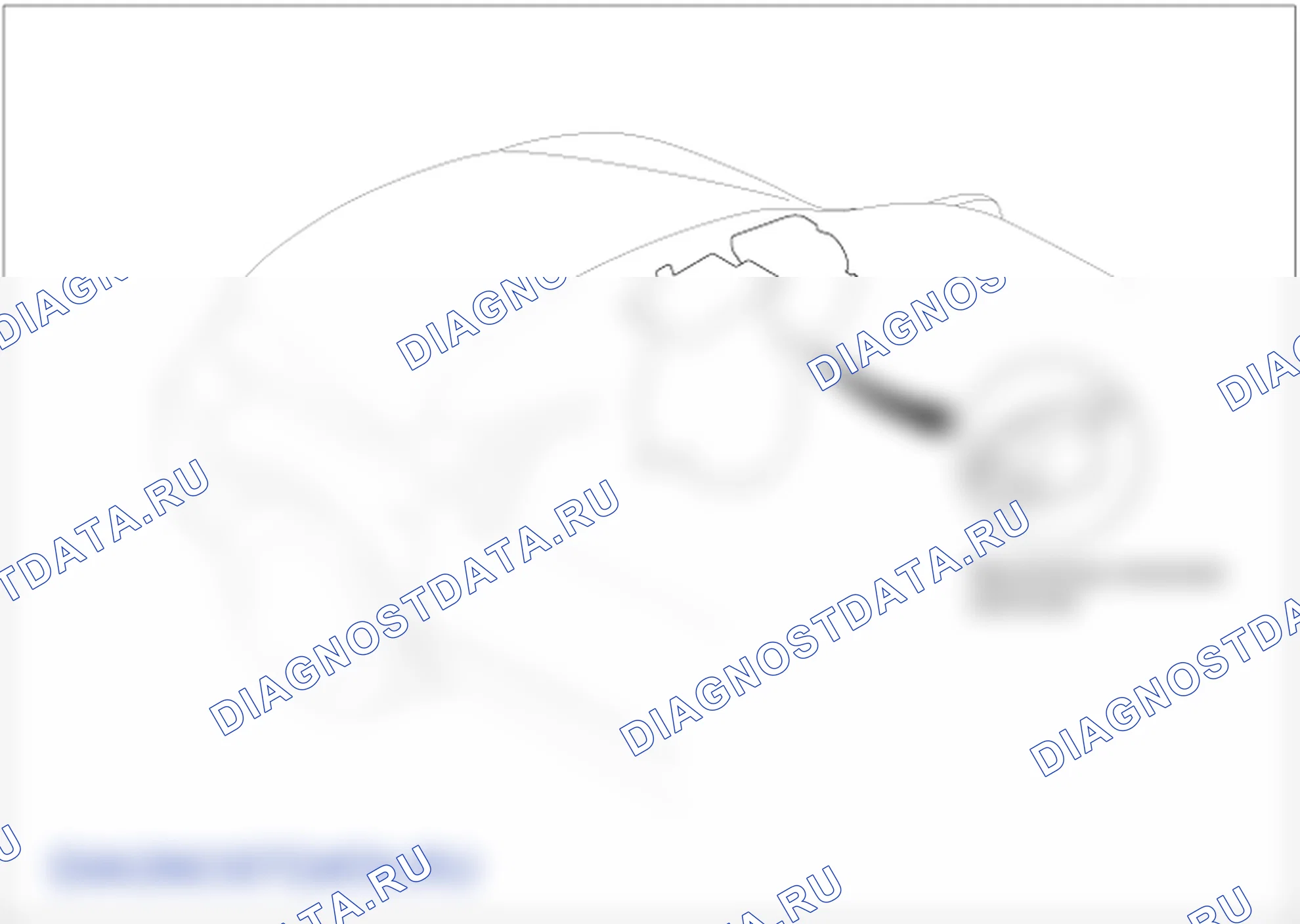 Расположение деталей реле вентилятора отопителя. Hyundai Santa Fe CM