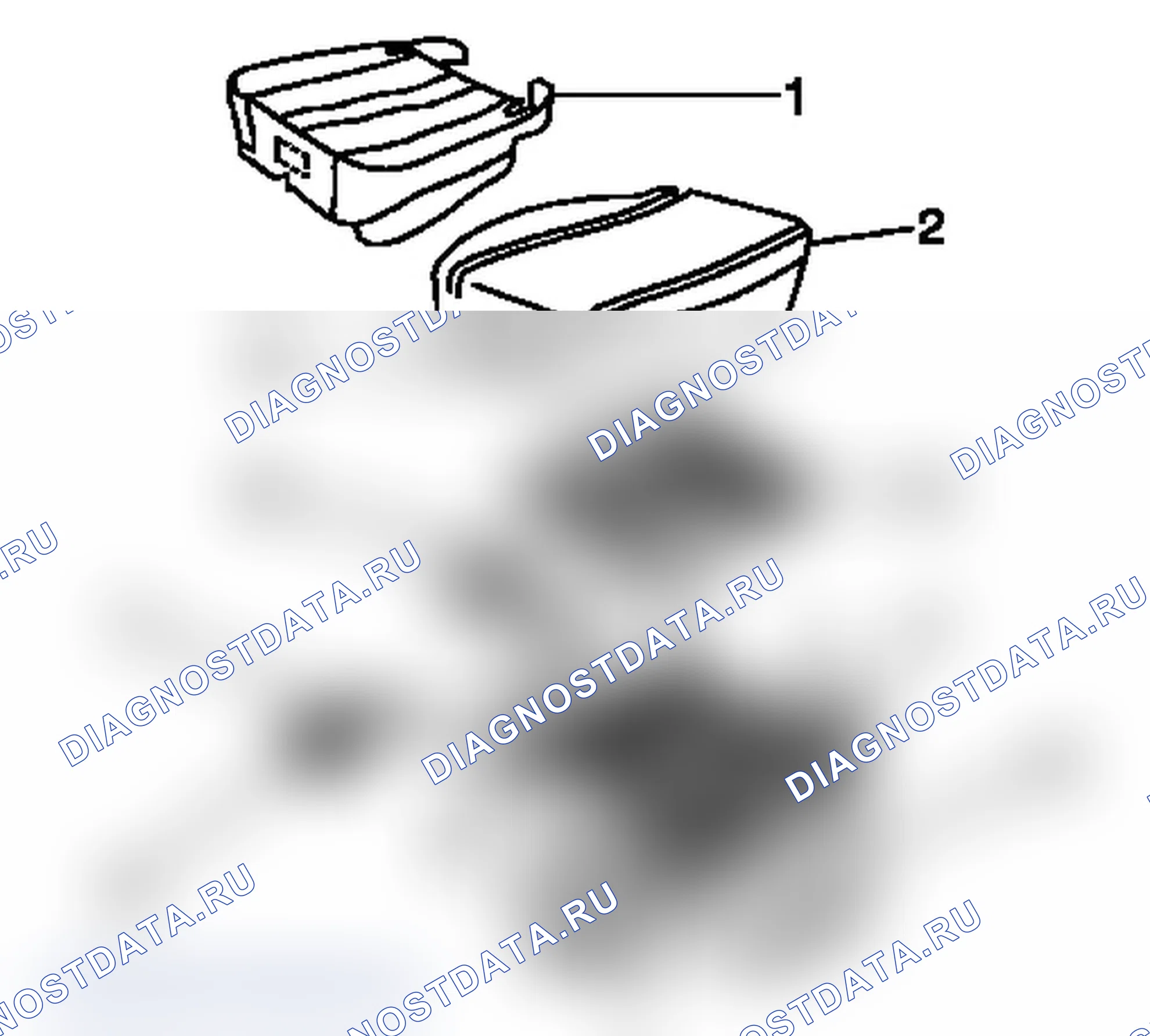 Рис. 3: Порядок демонтажа. Chevrolet Chevy Express G1500 