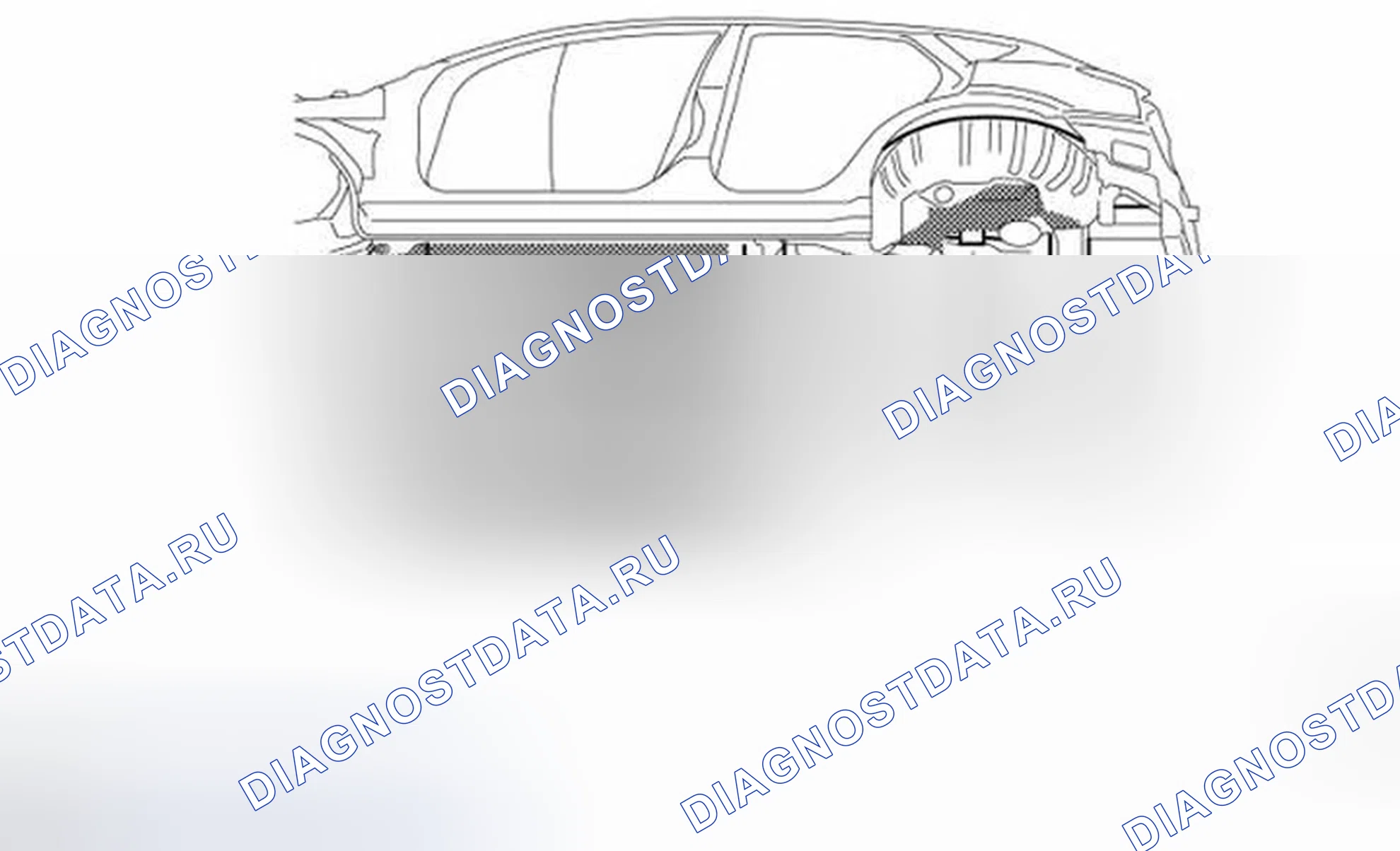 Рис. 257: Меры предосторожности при нанесении грунтовки. Infiniti EX35 I
