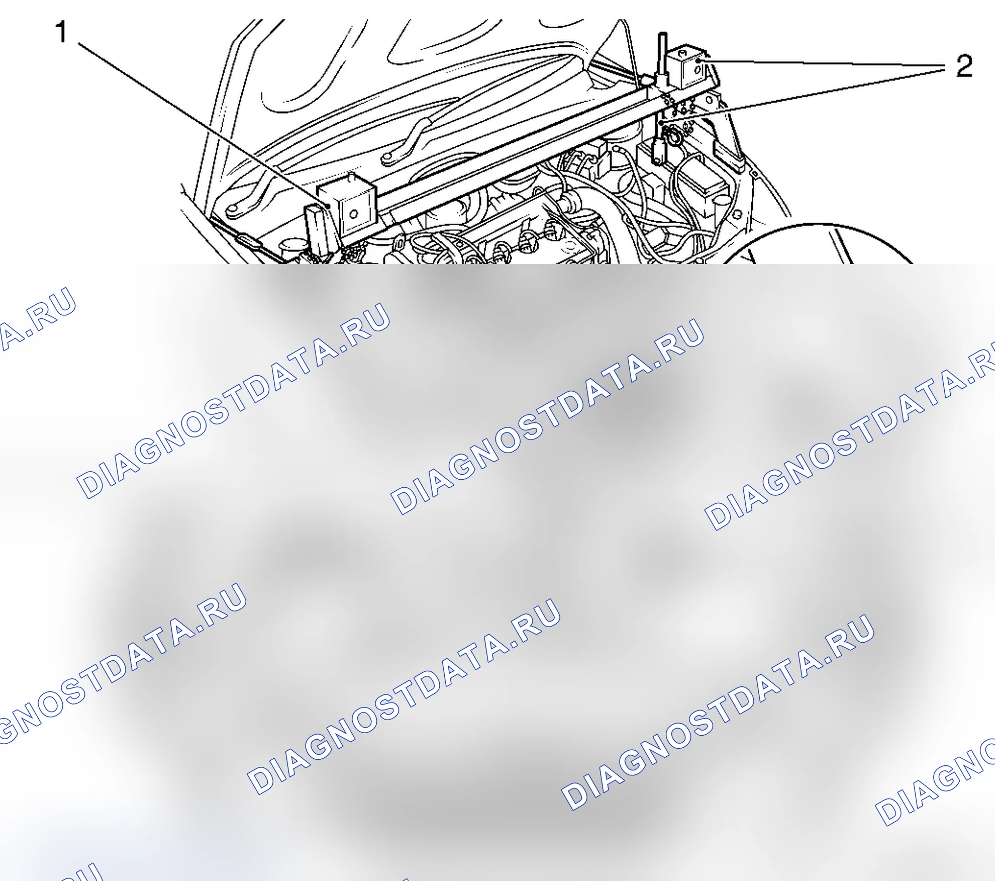 Установить MKM-883-1-A на двигатель. Opel Signum I рестайлинг