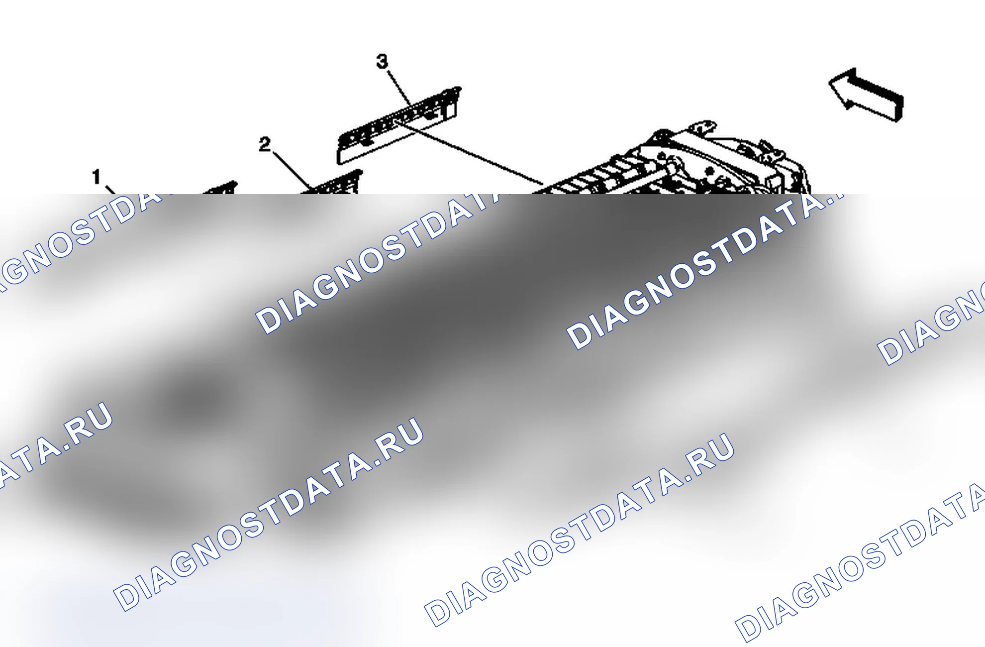 Рис. 45: Замена крышки клеммной колодки аккумулятора. Chevrolet Silverado 3500 HD 