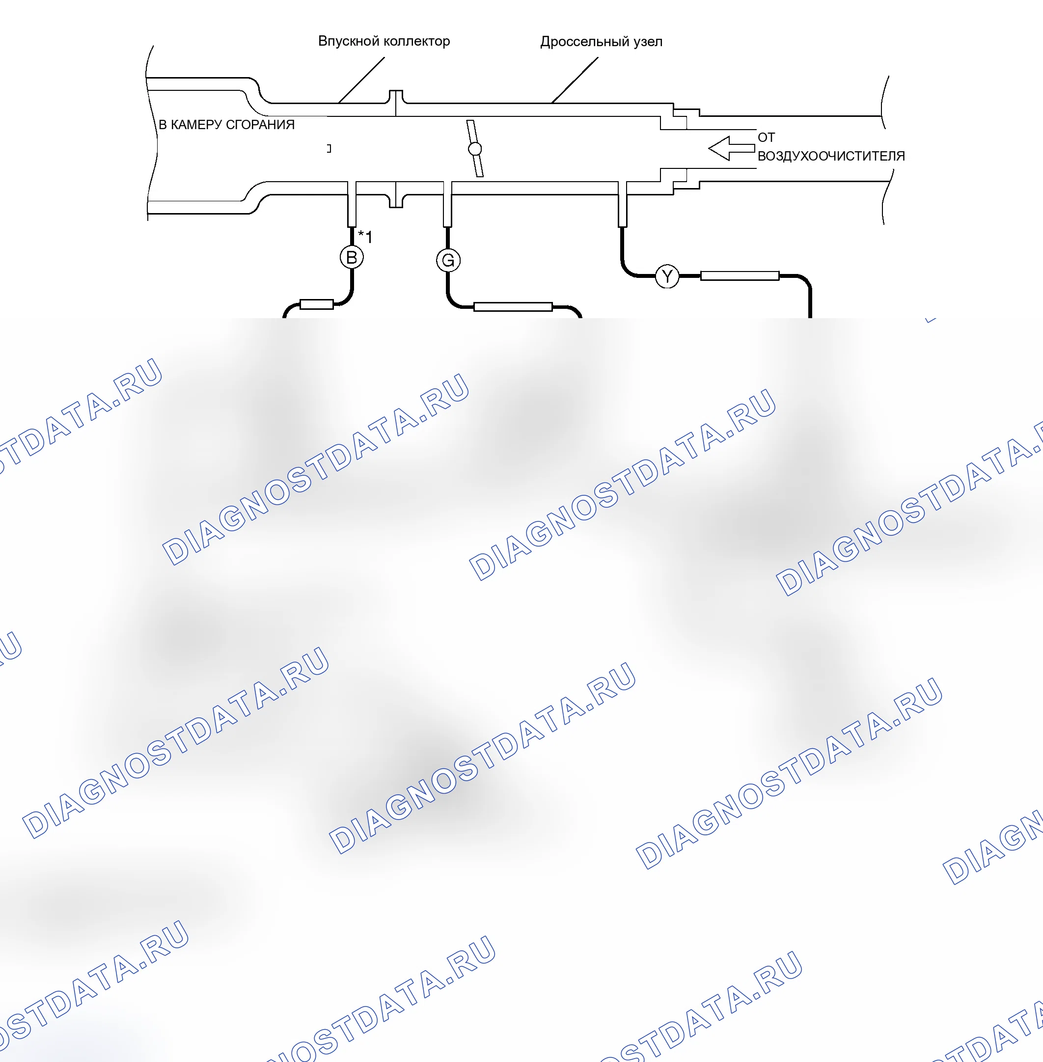 Рис. 6: <2,0 л ДВИГАТЕЛЬ>. Mitsubishi Lancer Ralliart IX рестайлинг