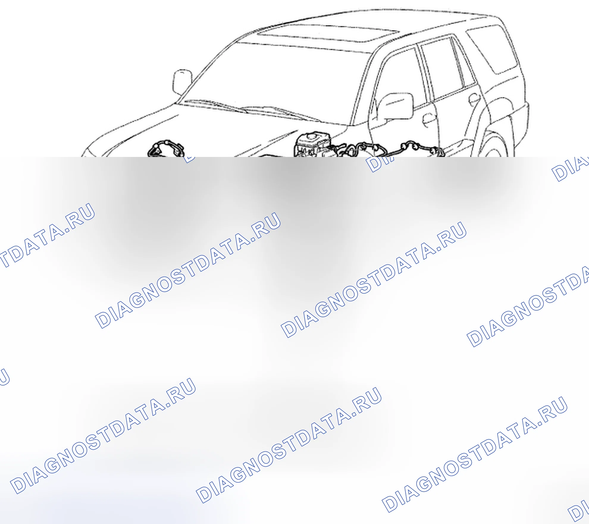 Рис. 165: КОМПОНЕНТЫ. Toyota 4Runner IV рестайлинг