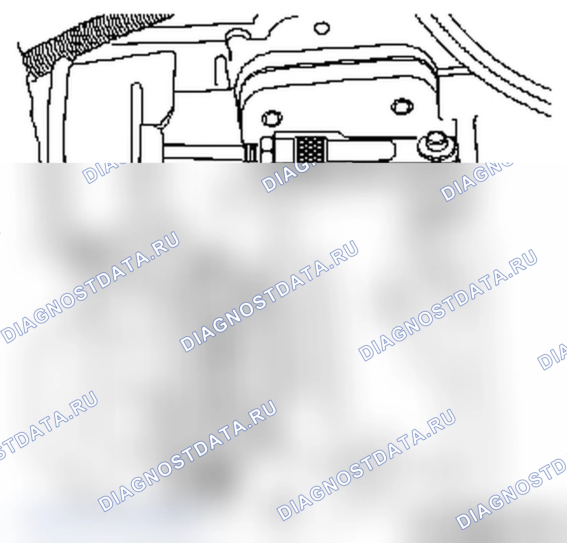 Замена питающего маслопровода турбокомпрессора (G9U 720, G9U 724). Opel Movano A