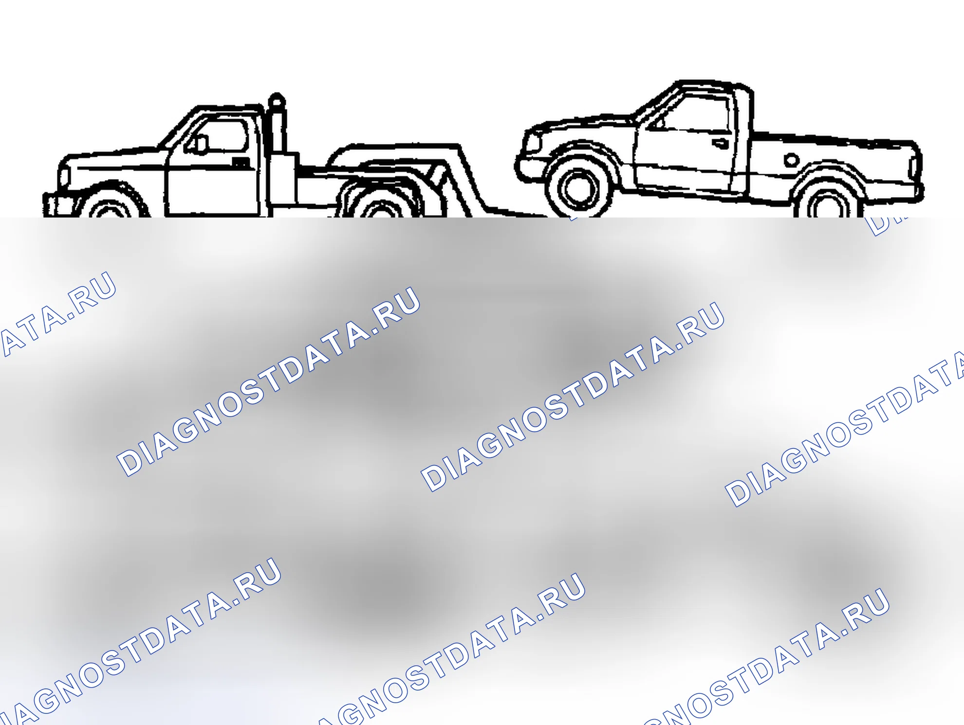 Рис. 53: БУКСИРОВКА. Mazda Tribute I рестайлинг