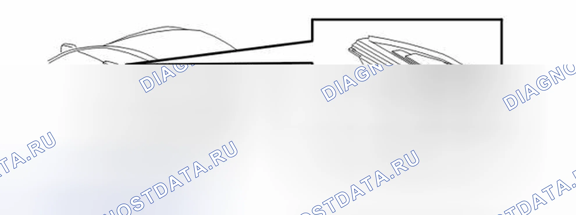 Рис. 2169: антенна Carphone / GPS-антенна. Volvo V70 II