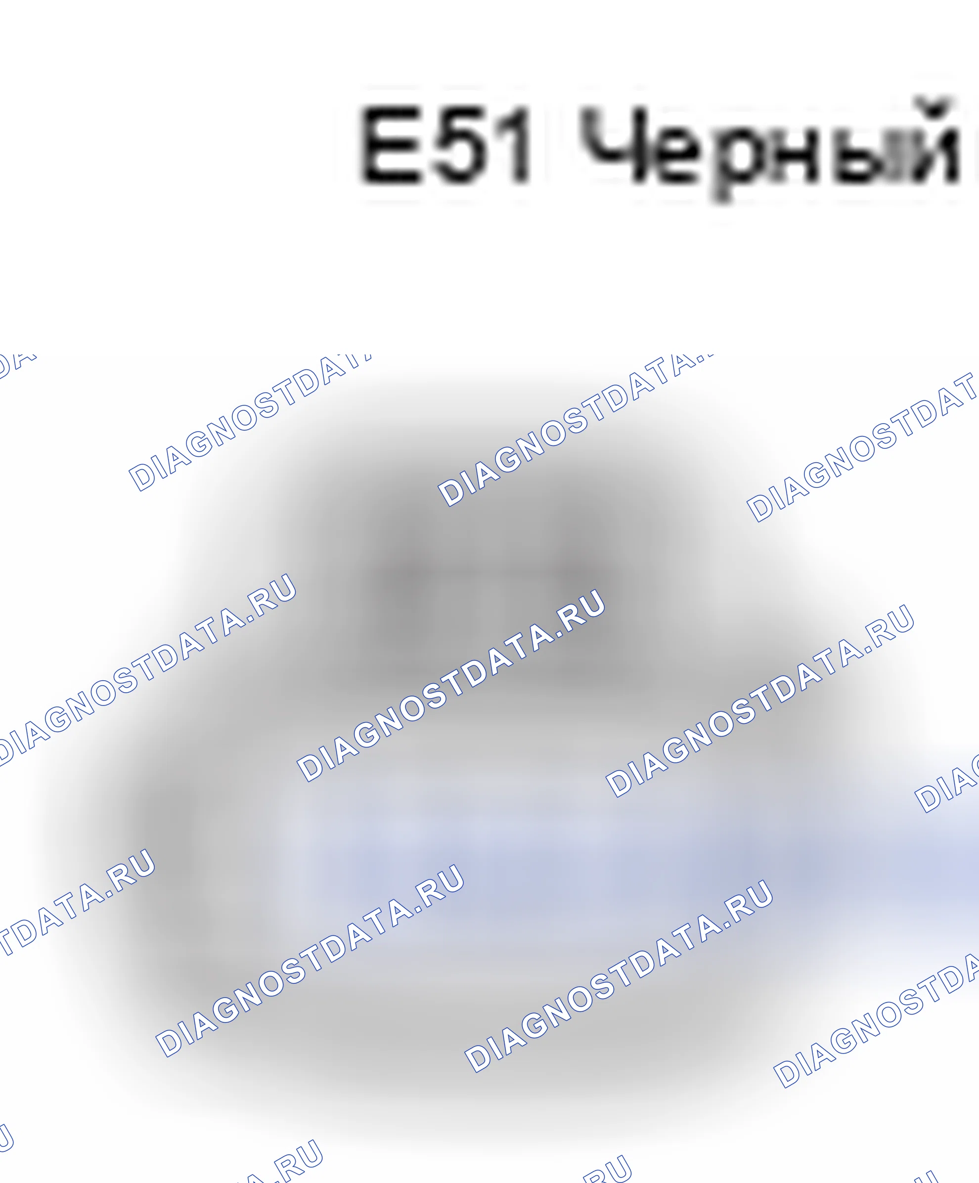 Рис. 312: Вид с торца разъема масляного регулирующего клапана газораспределения распределительного вала (правая сторона впуска) (E51). Lexus GS III