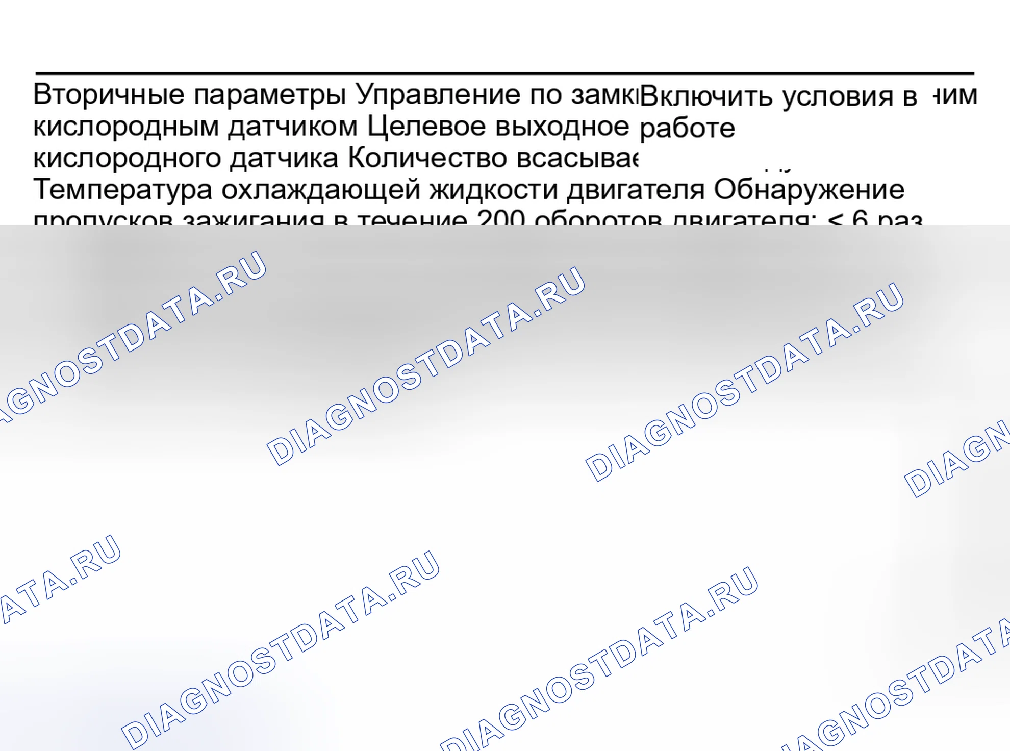 Рис. 2156: УСЛОВИЕ ВКЛЮЧЕНИЯ (ИСПОЛЬЗУЕТСЯ ТОЛЬКО ДЛЯ ОПРЕДЕЛЕНИЯ НЕИСПРАВНОСТИ). Subaru Outback BP