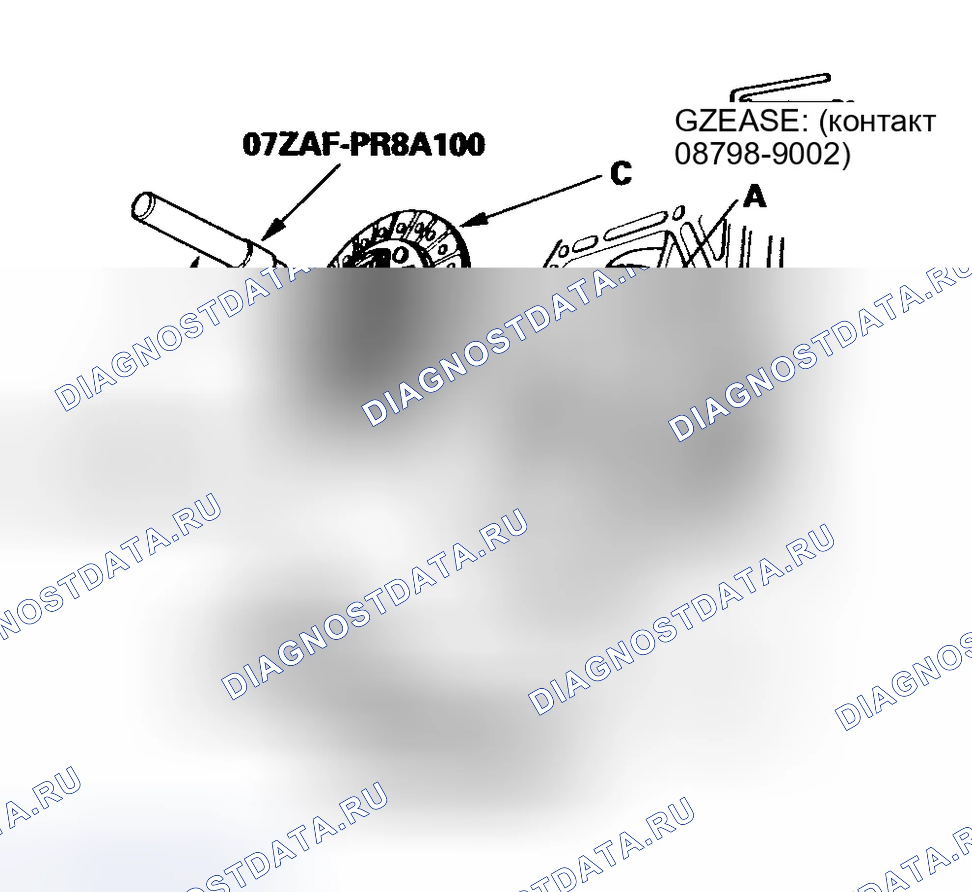 Рис. 27: Установка диска сцепления и нажимного диска. Honda CR-V II рестайлинг