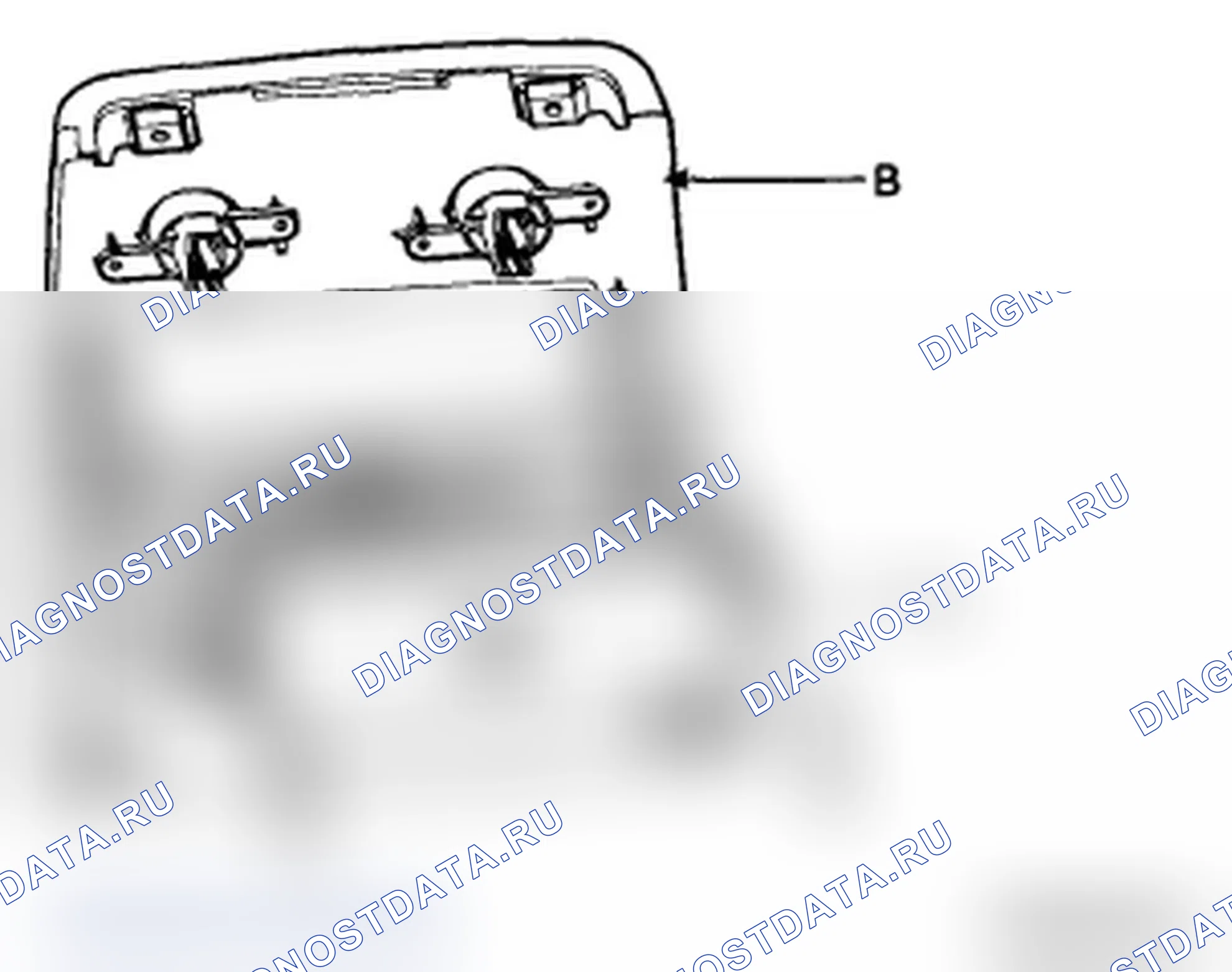 Рис. 44: ДЕМОНТАЖ. Hyundai Santa Fe II